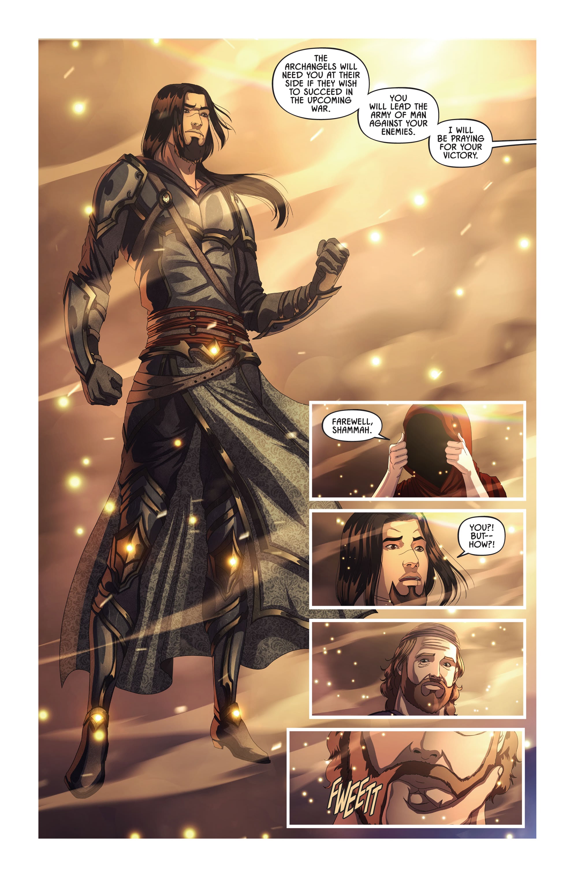 Read online Knights of the Golden Sun comic -  Issue #11 - 21