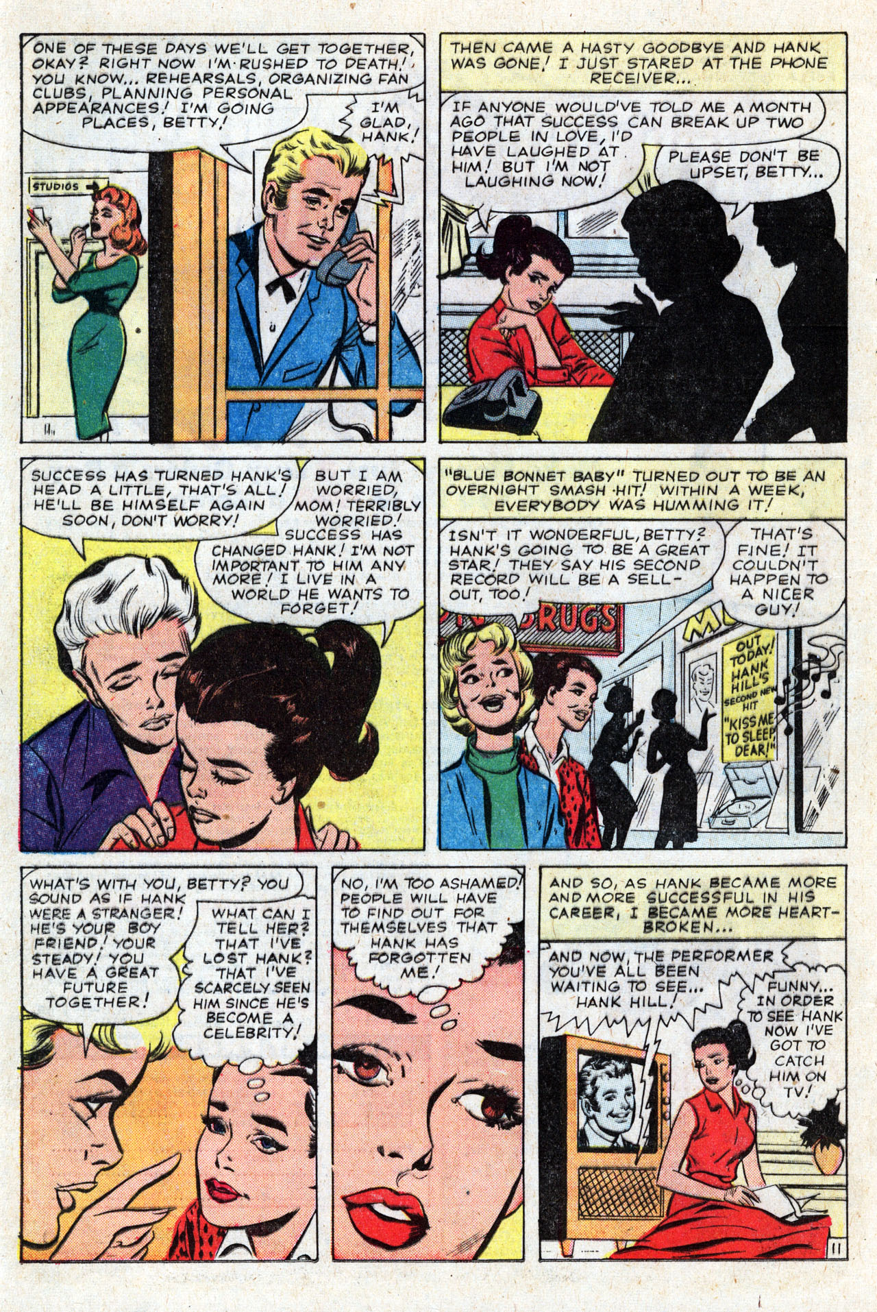 Read online Teen-Age Romance comic -  Issue #81 - 16