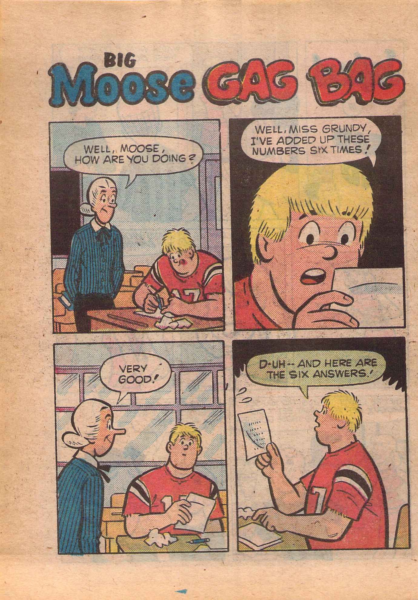 Read online Archie's Double Digest Magazine comic -  Issue #34 - 224