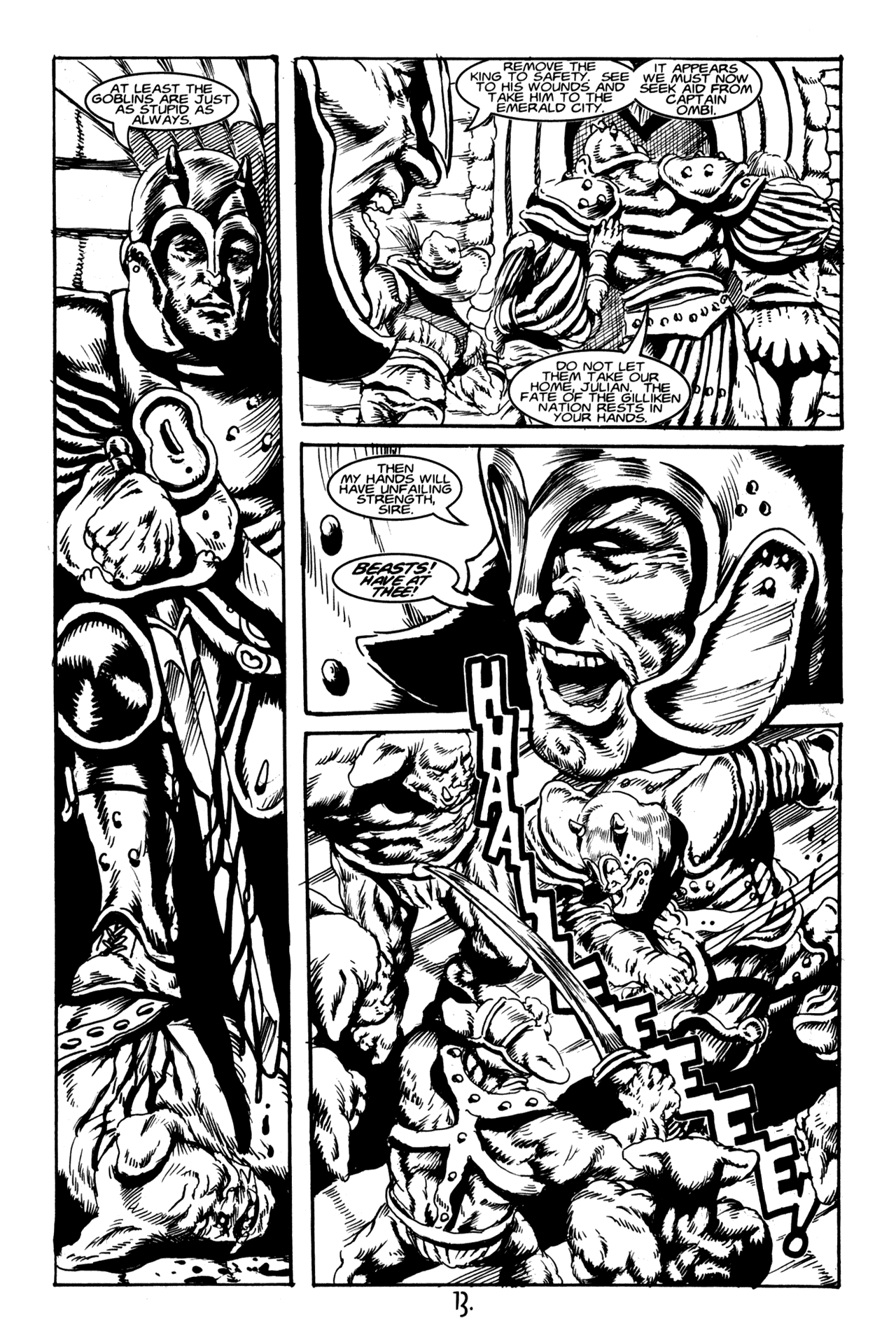 Read online Dark Oz comic -  Issue #2 - 15