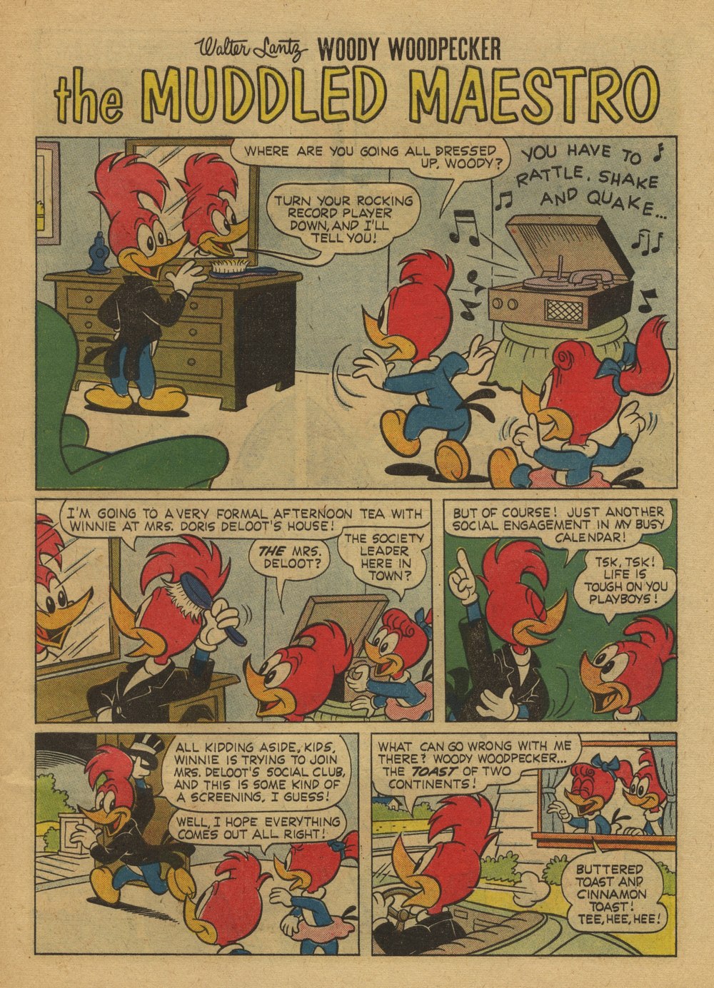 Read online Walter Lantz Woody Woodpecker (1952) comic -  Issue #66 - 27