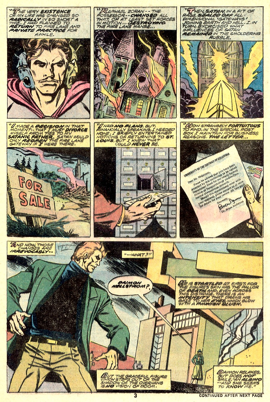 Read online Son of Satan comic -  Issue #4 - 5