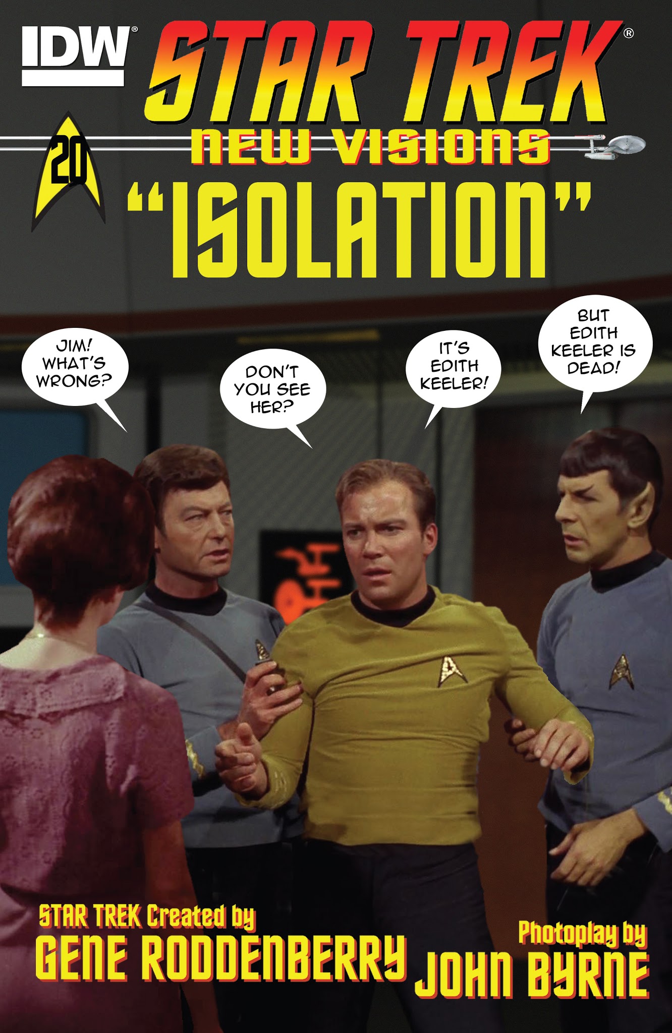 Read online Star Trek: New Visions comic -  Issue #20 - 1