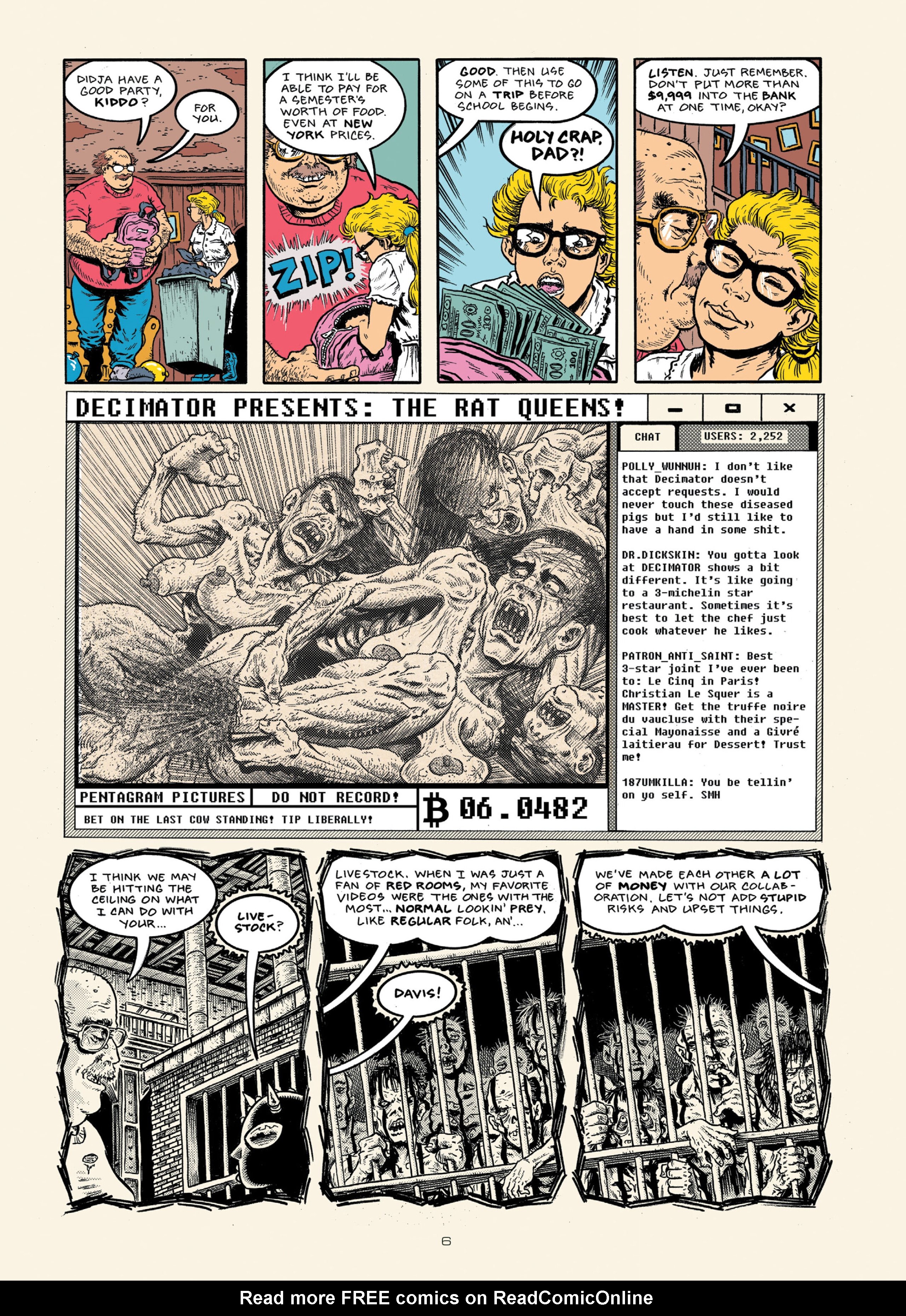 Read online Red Room: Trigger Warnings comic -  Issue # TPB - 16