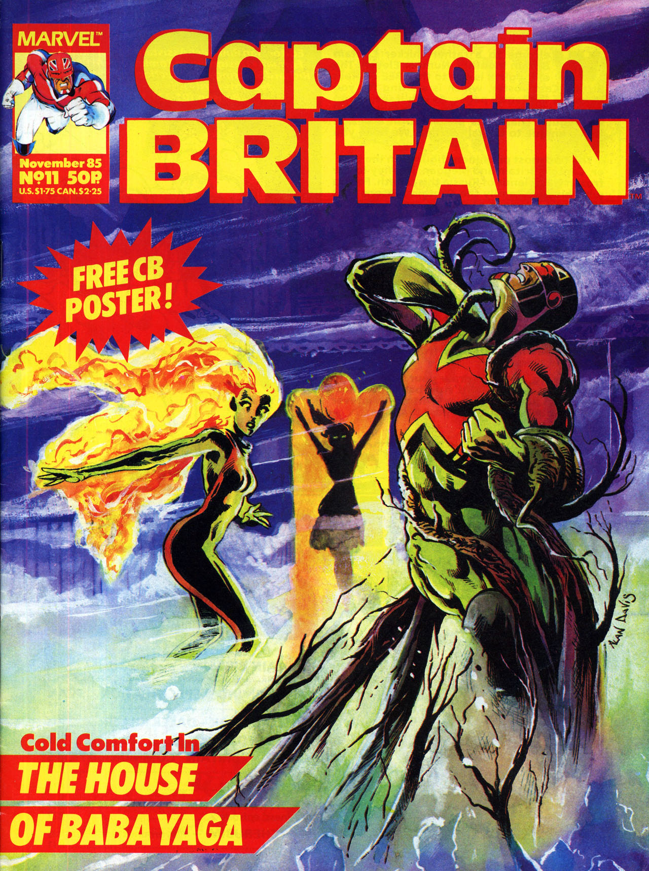 Read online Captain Britain (1985) comic -  Issue #11 - 1