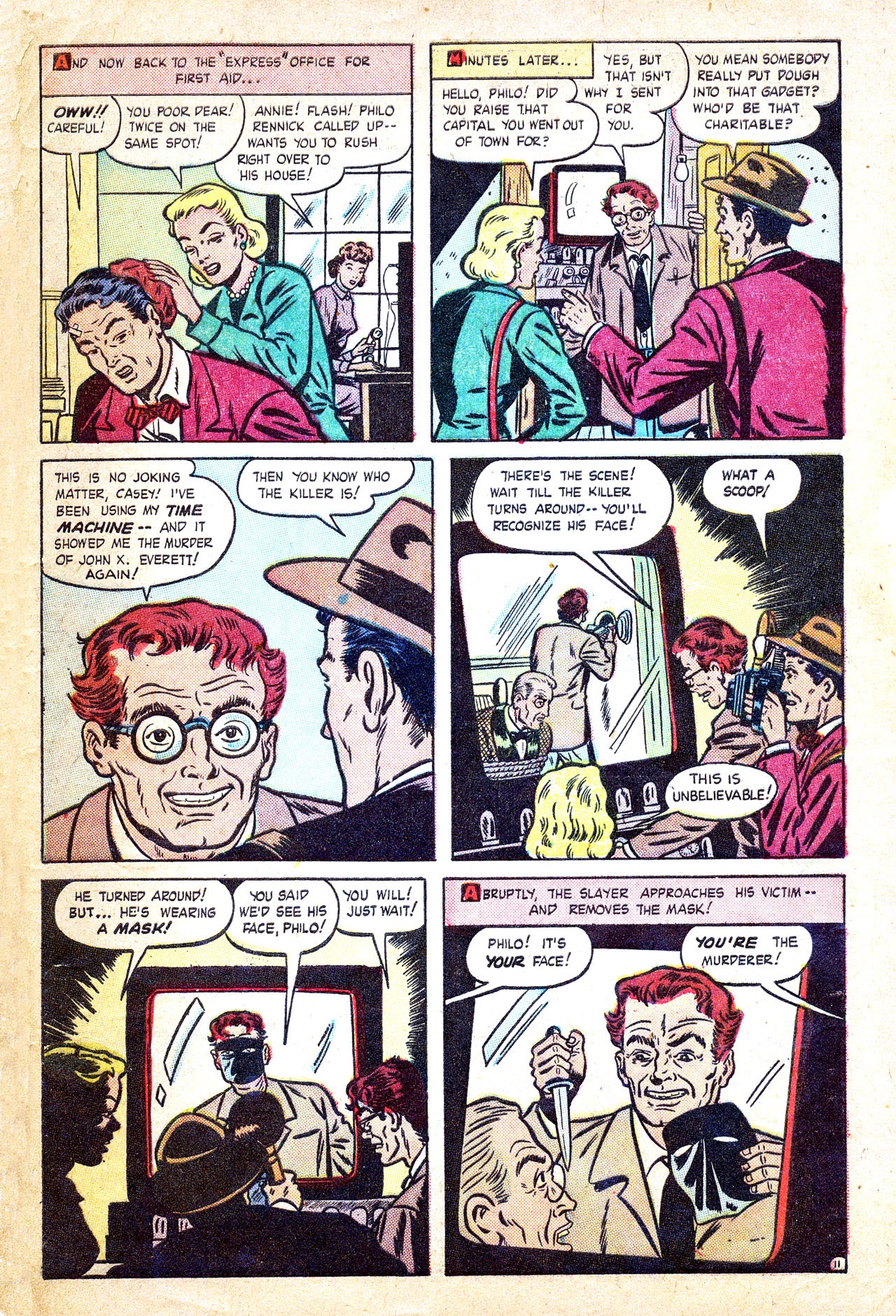 Read online Casey Crime Photographer comic -  Issue #3 - 47