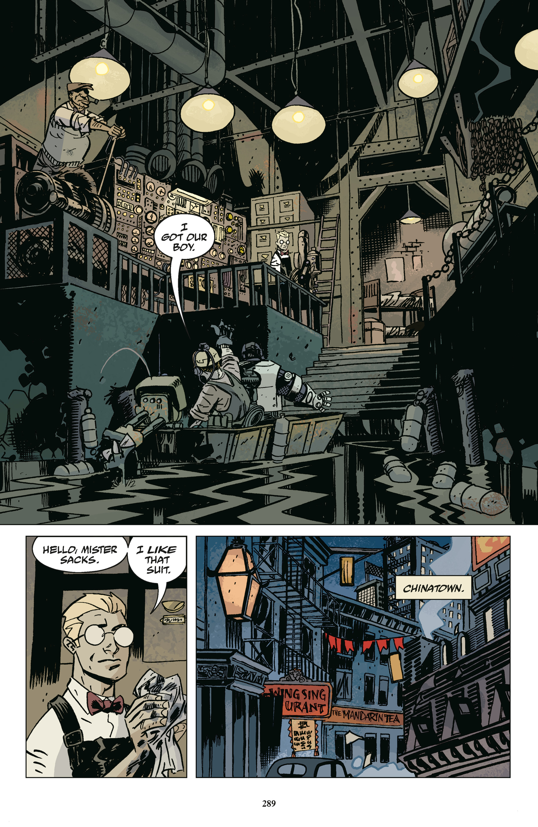 Read online Lobster Johnson Omnibus comic -  Issue # TPB 2 (Part 3) - 92