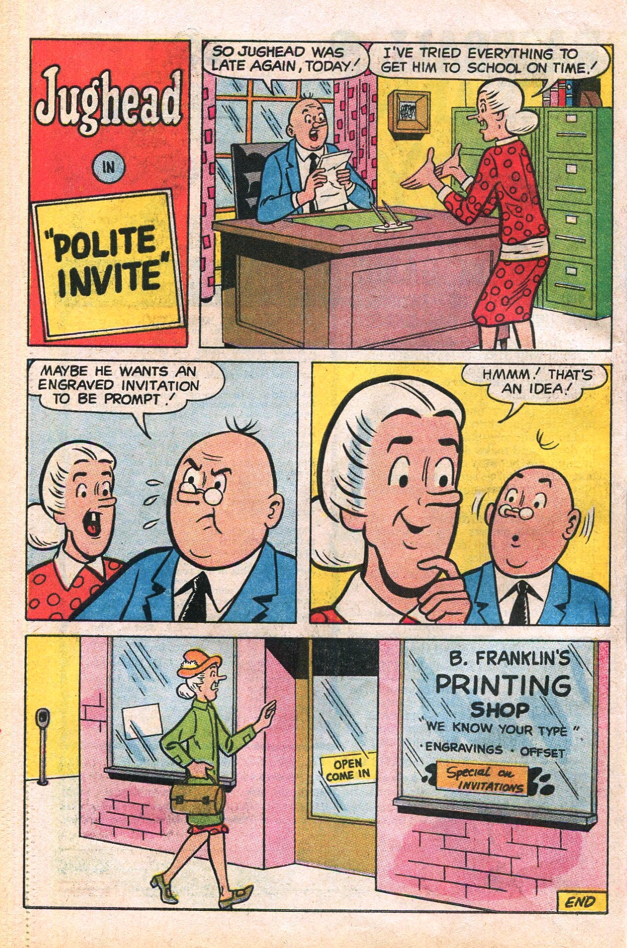 Read online Jughead's Jokes comic -  Issue #13 - 26