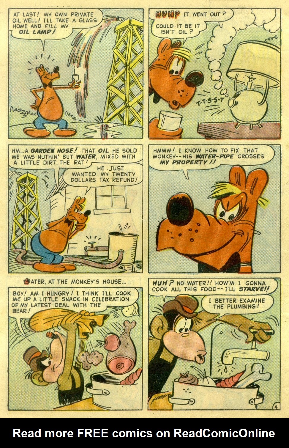Read online The Monkey And The Bear comic -  Issue #1 - 6