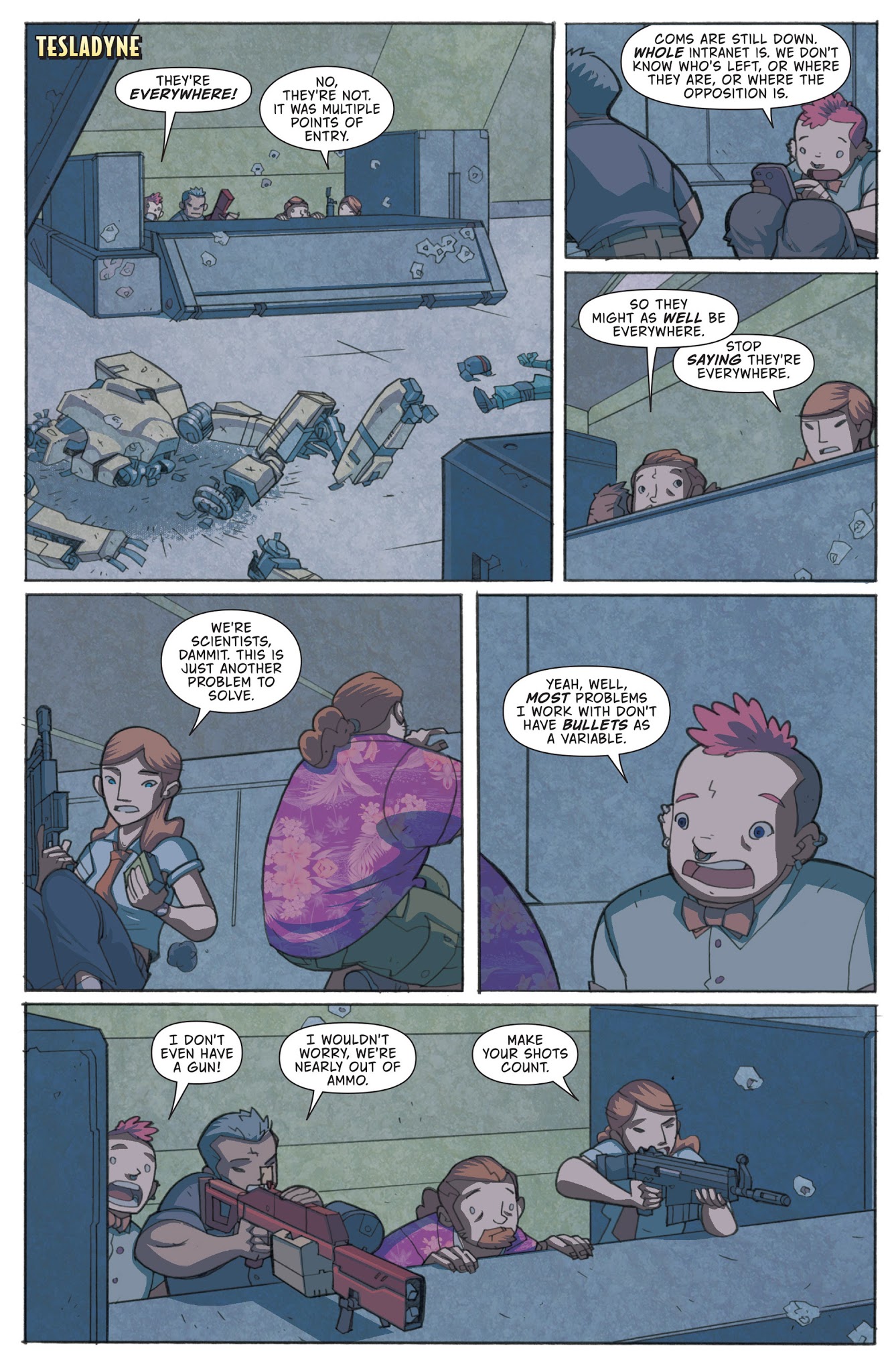 Read online Atomic Robo and the Savage Sword of Dr. Dinosaur comic -  Issue #4 - 8