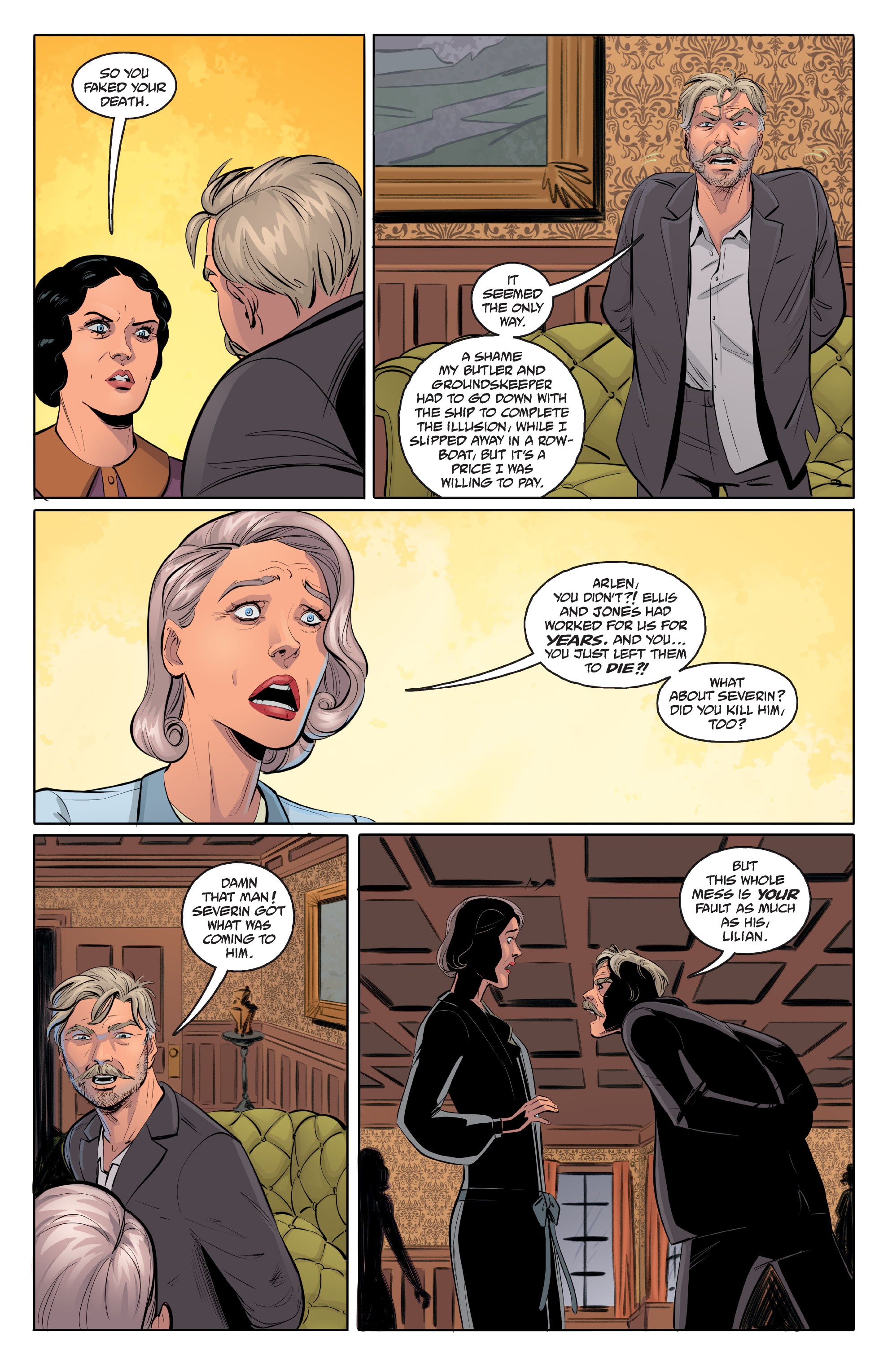 Read online The House of Lost Horizons: A Sarah Jewell Mystery comic -  Issue #5 - 14