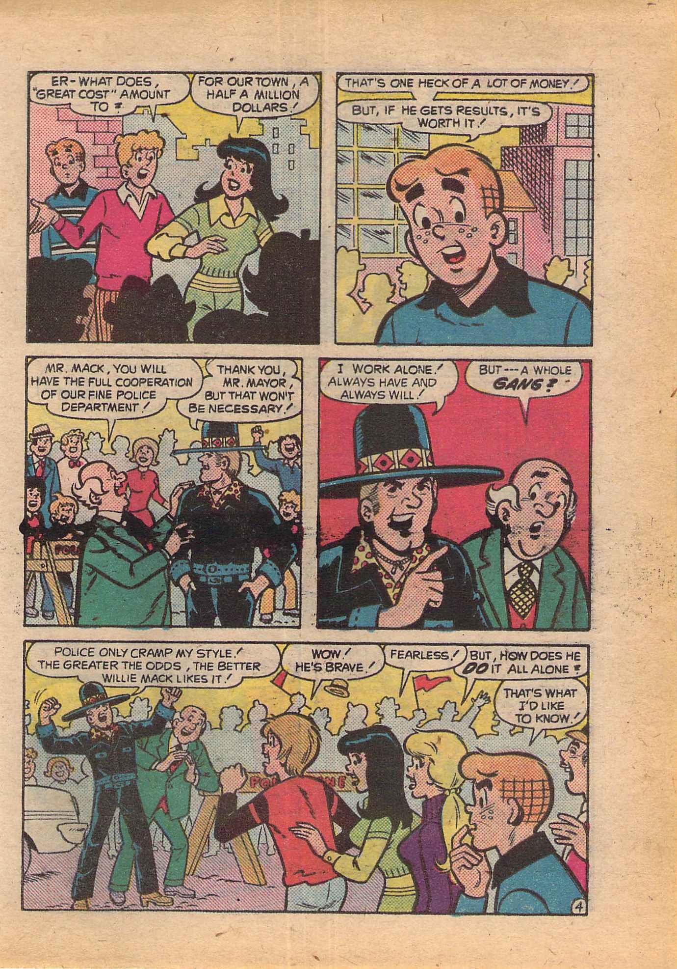 Read online Archie's Double Digest Magazine comic -  Issue #34 - 171