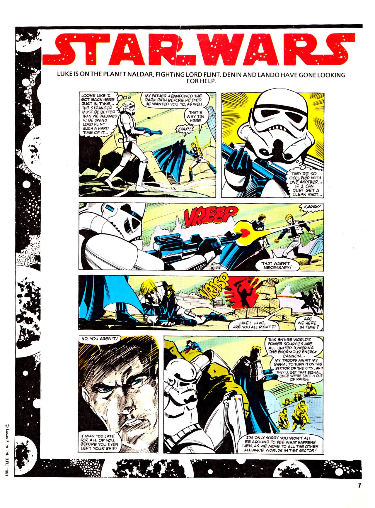 Read online Return of the Jedi comic -  Issue #89 - 7