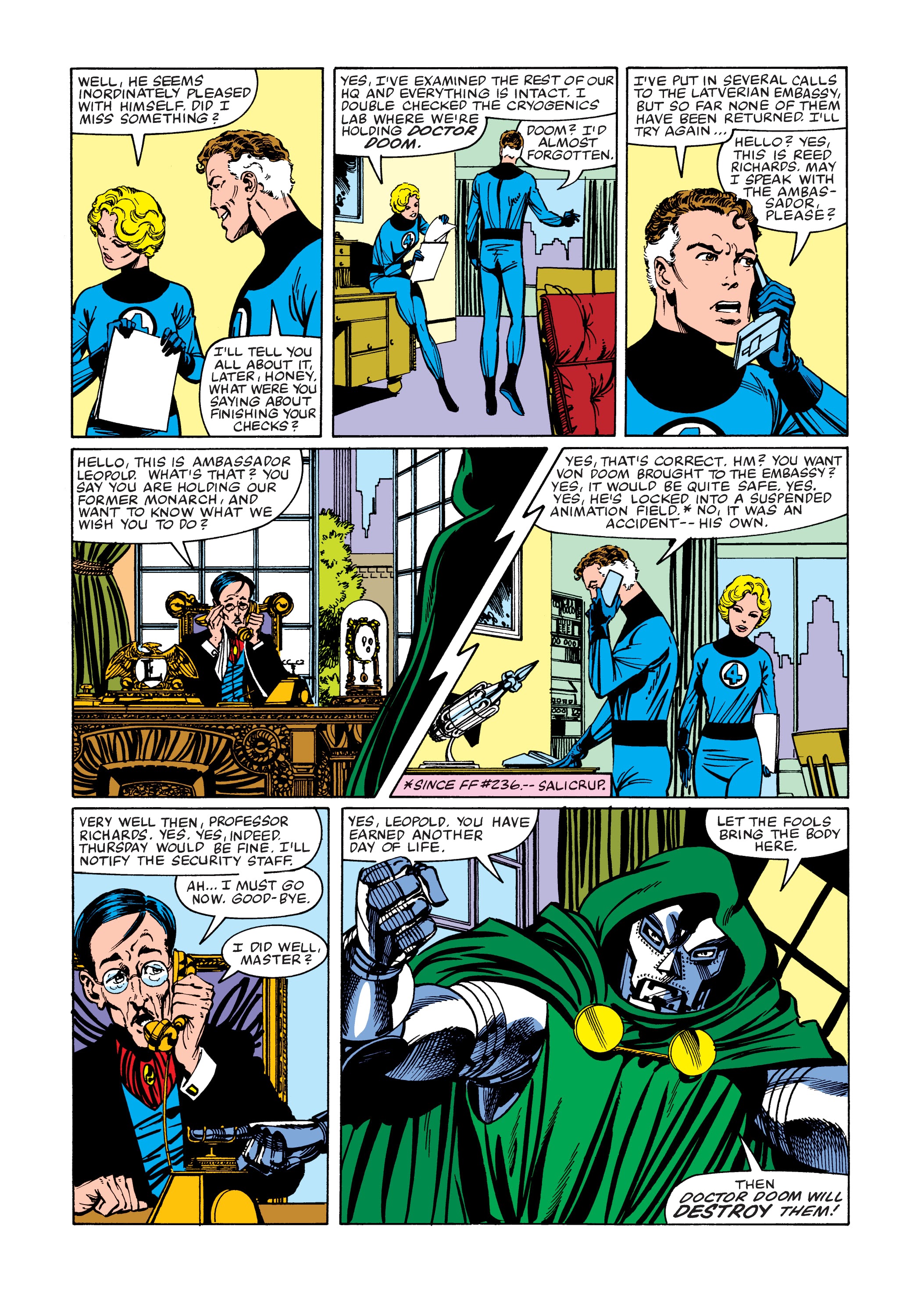 Read online Marvel Masterworks: The Fantastic Four comic -  Issue # TPB 22 (Part 1) - 97