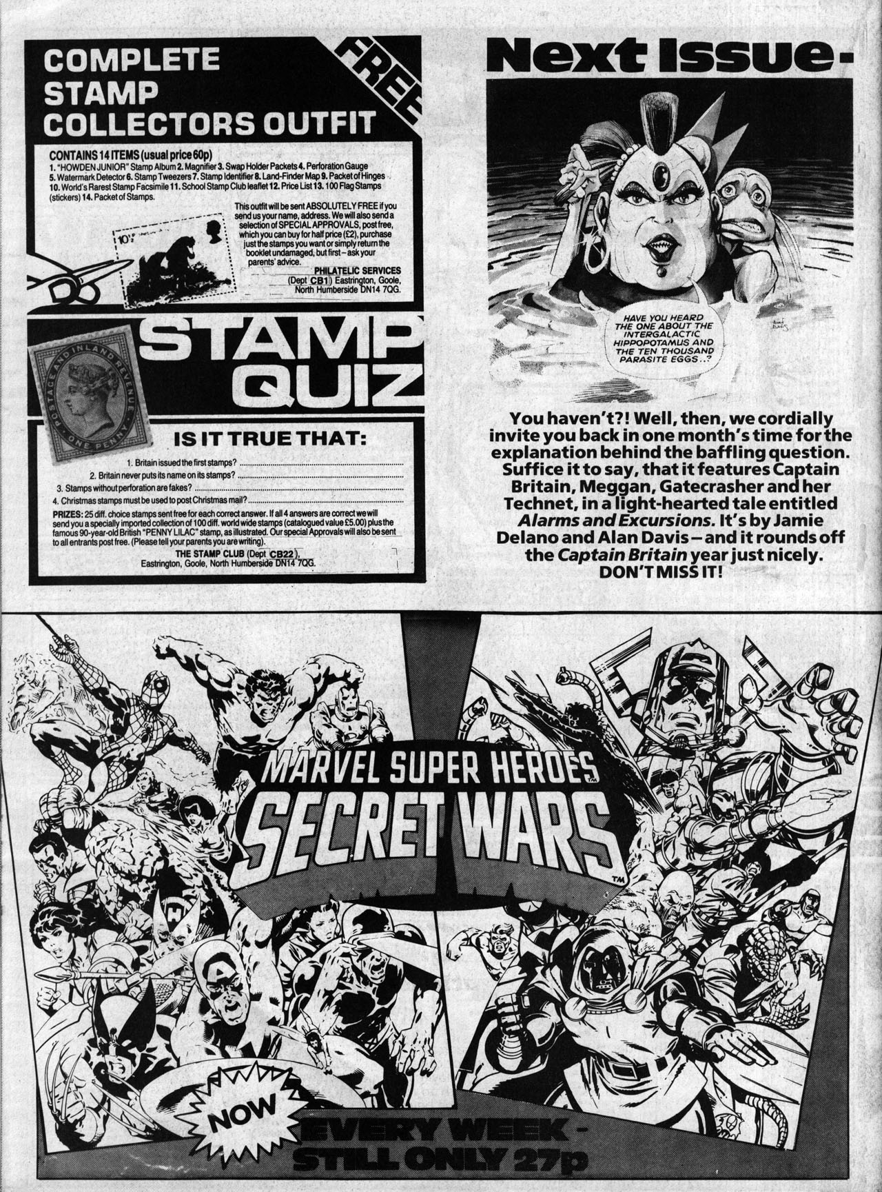 Read online Captain Britain (1985) comic -  Issue #11 - 26