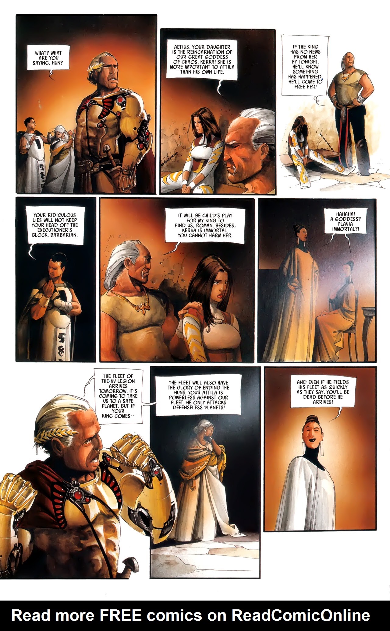 Read online Scourge of the Gods comic -  Issue #2 - 18