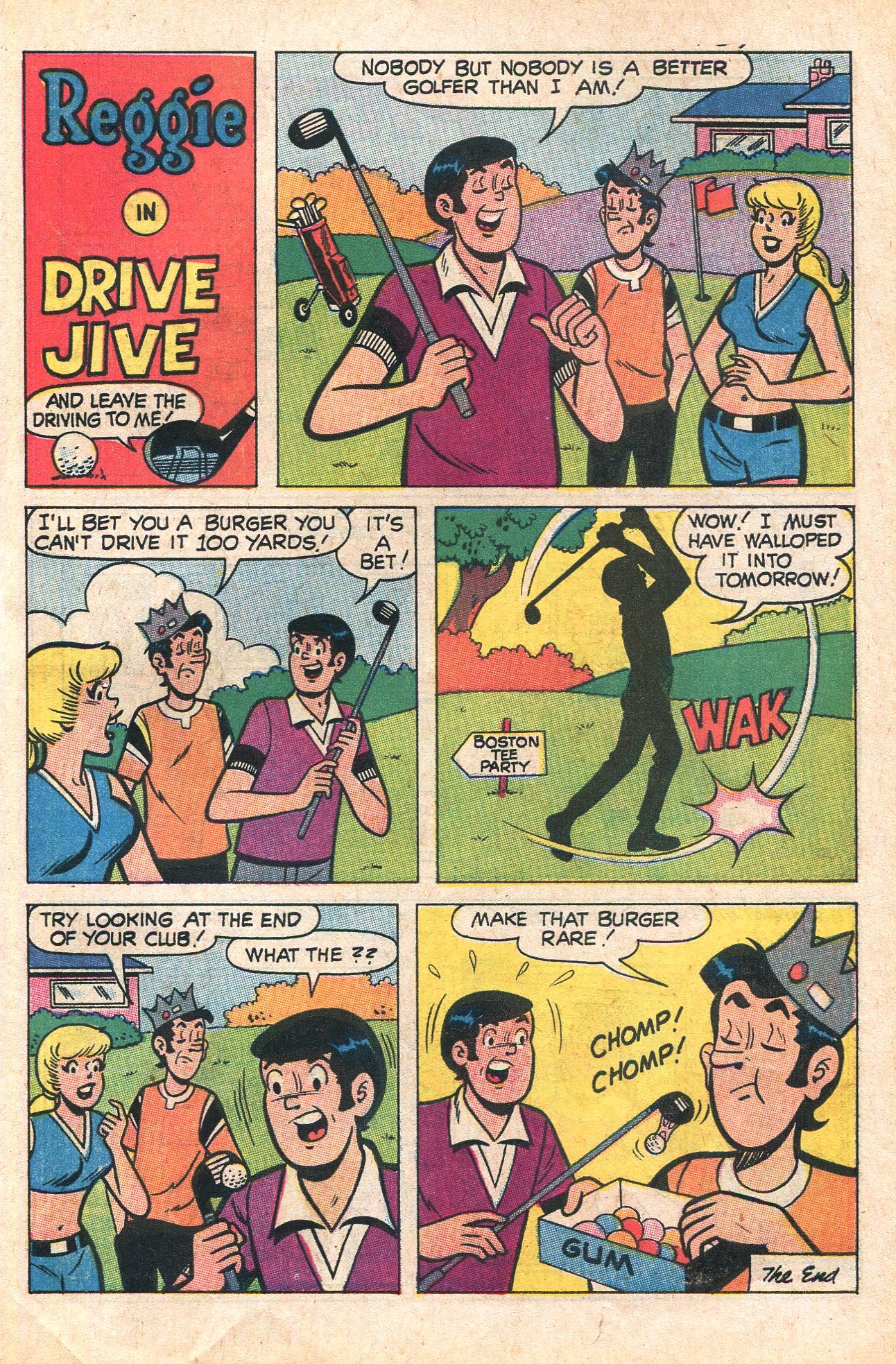 Read online Reggie's Wise Guy Jokes comic -  Issue #7 - 61