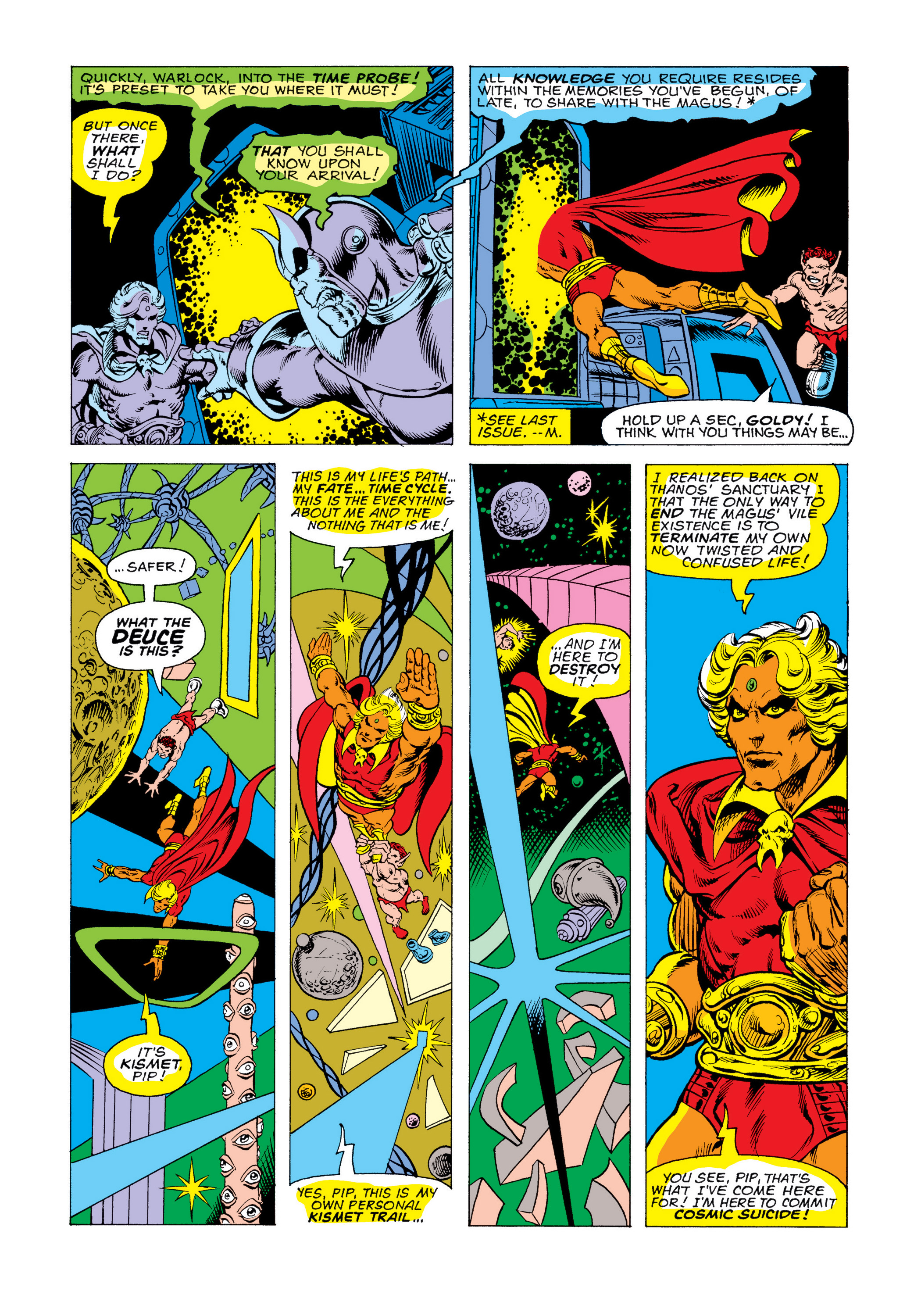 Read online Marvel Masterworks: Warlock comic -  Issue # TPB 2 (Part 2) - 32