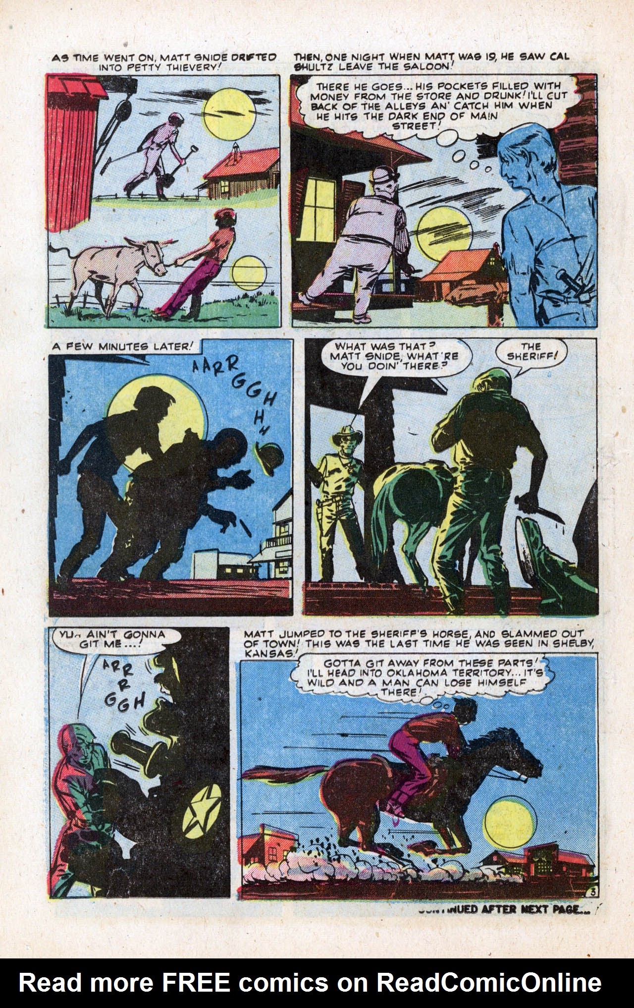 Read online Western Thrillers (1954) comic -  Issue #2 - 14