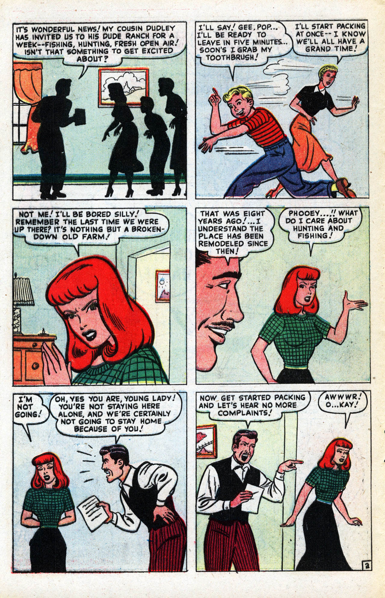 Read online Patsy Walker comic -  Issue #28 - 42