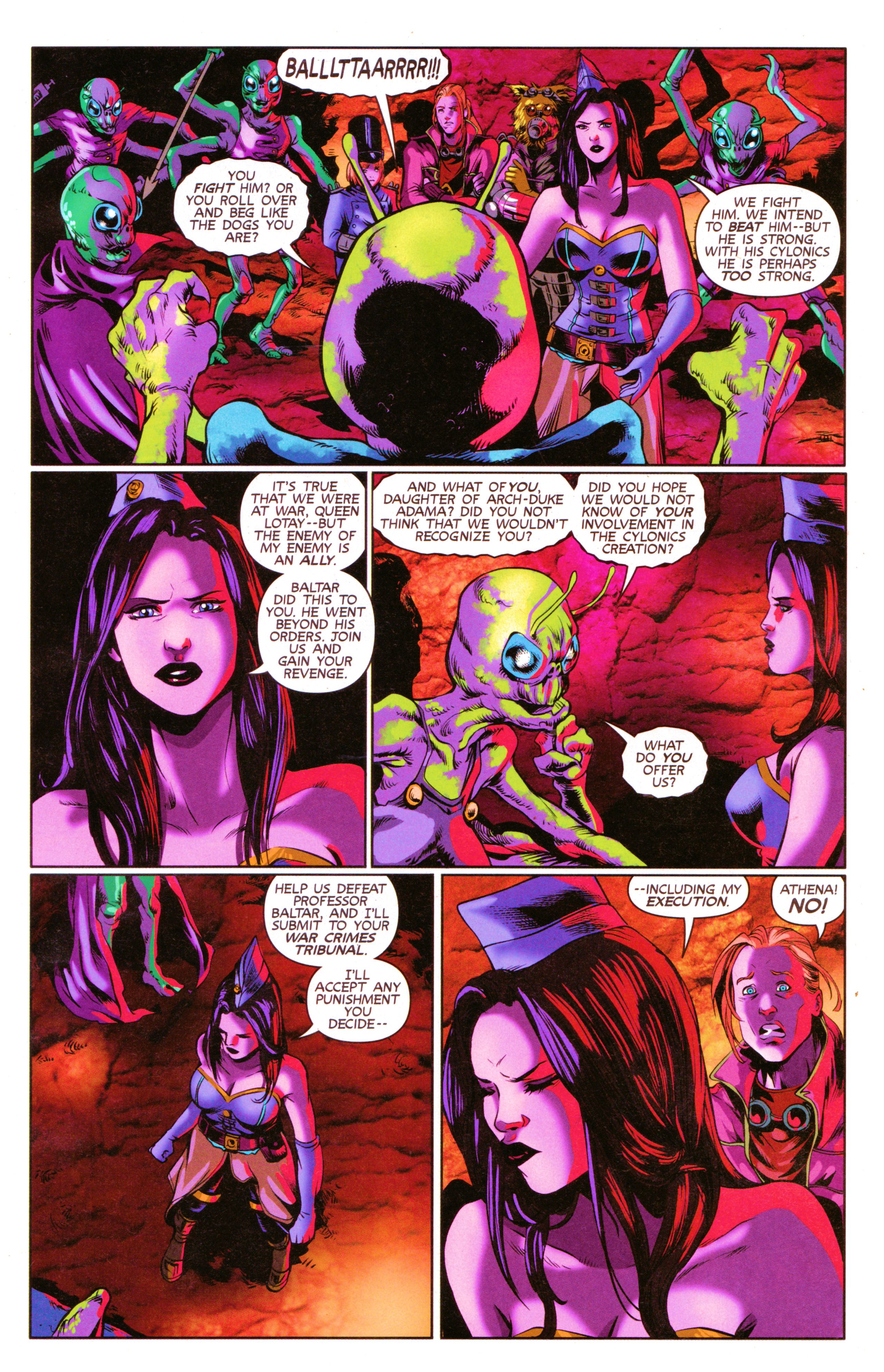 Read online Steampunk Battlestar Galactica 1880 comic -  Issue #3 - 13