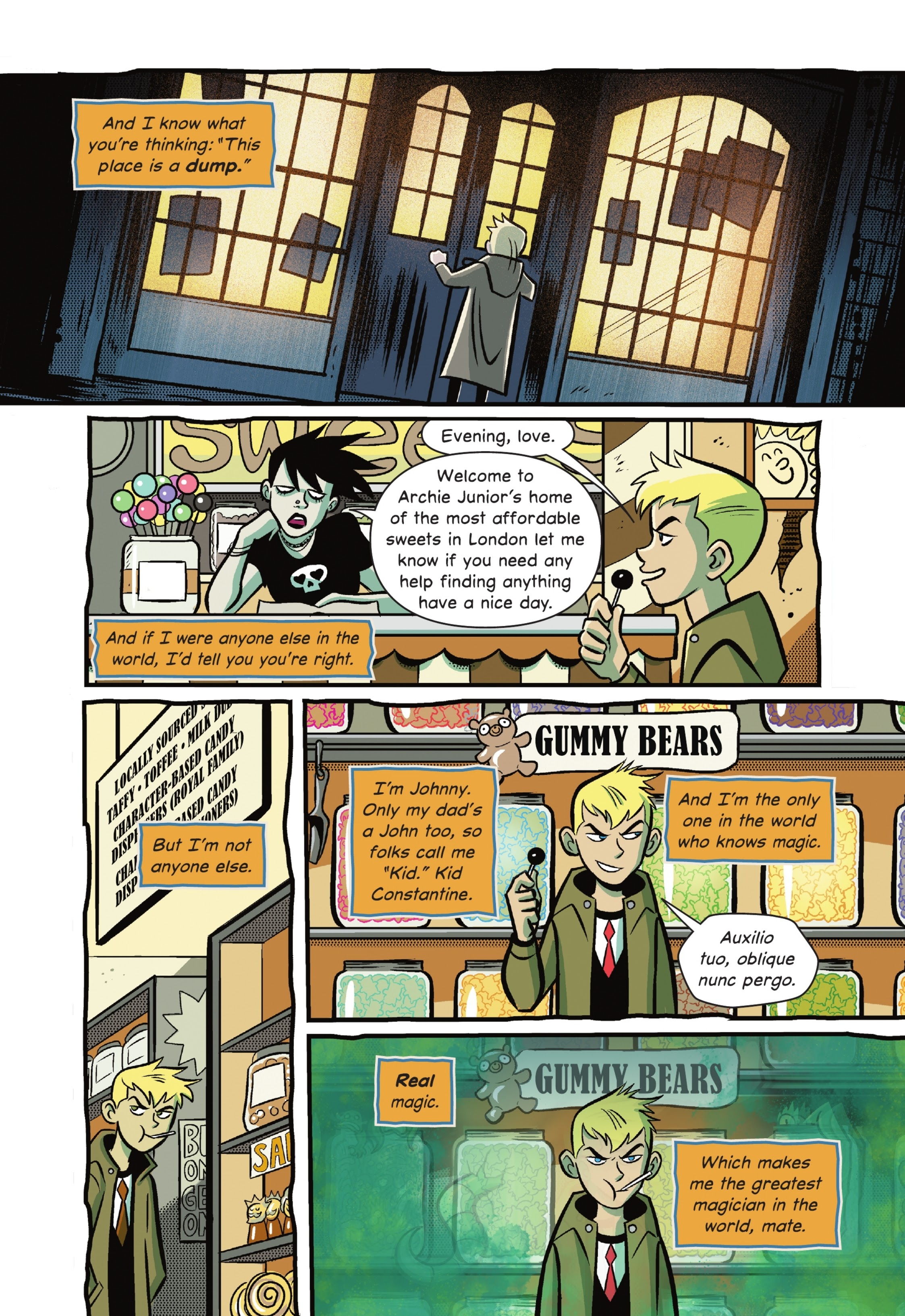 Read online The Mystery of the Meanest Teacher: A Johnny Constantine Graphic Novel comic -  Issue # TPB (Part 1) - 7