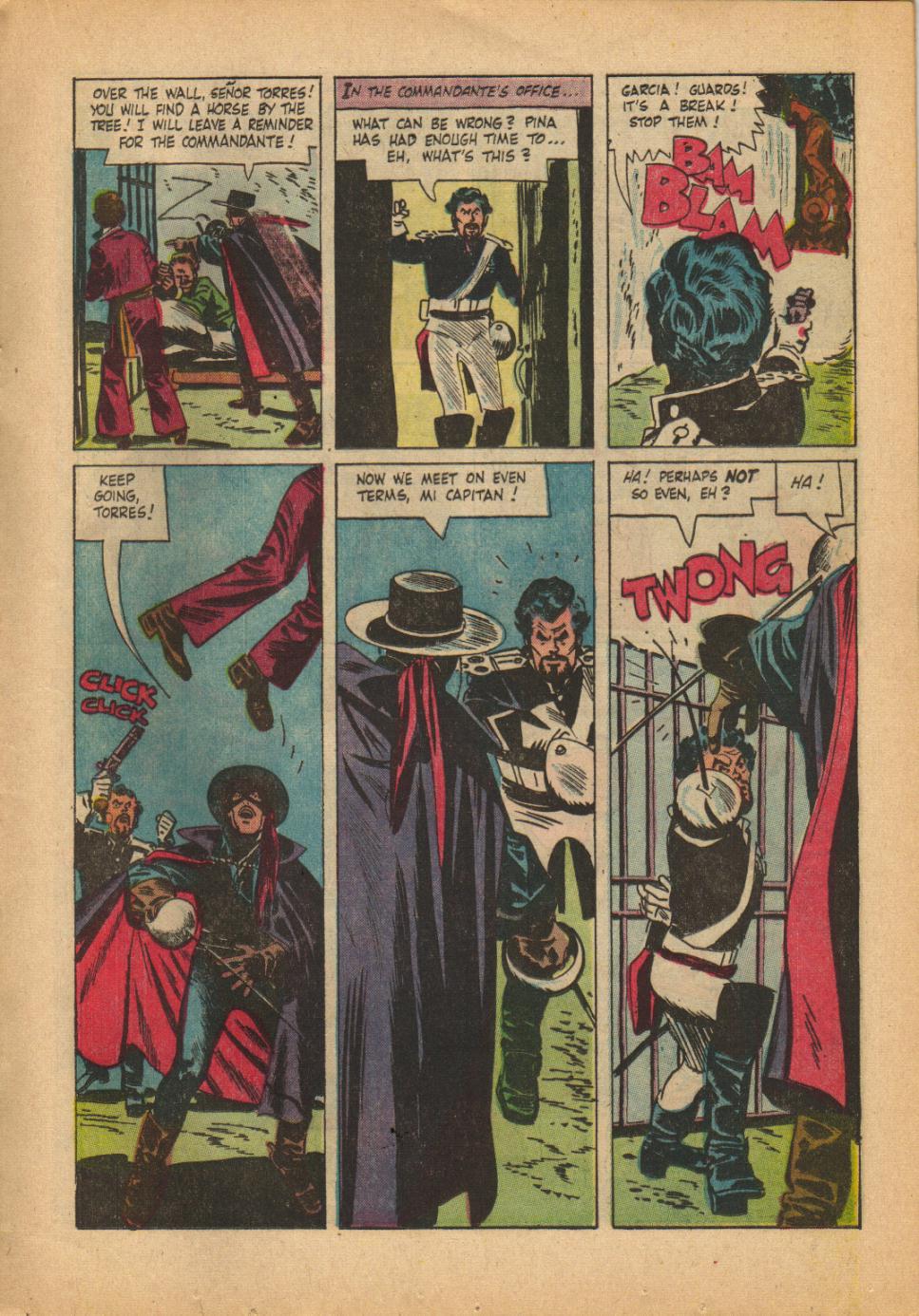 Read online Zorro (1966) comic -  Issue #1 - 17