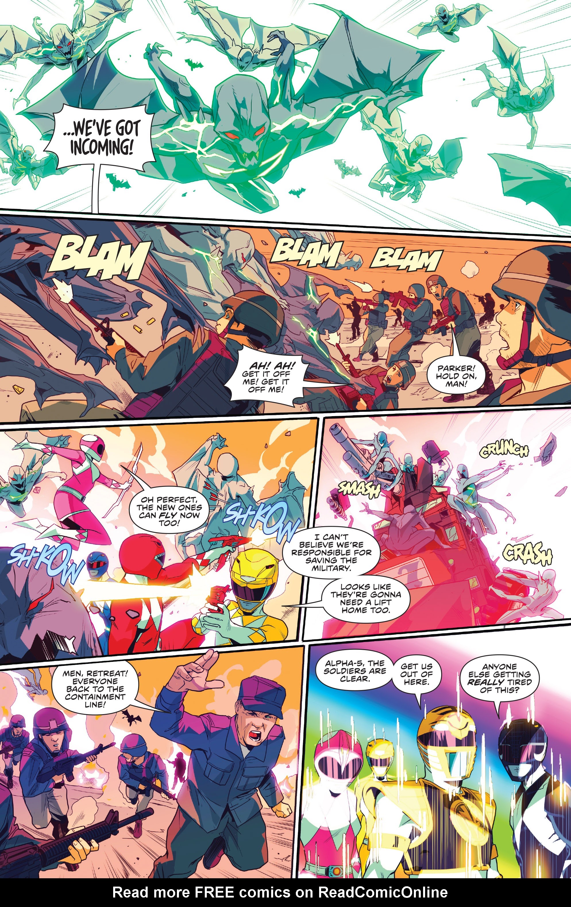 Read online Mighty Morphin comic -  Issue #6 - 9