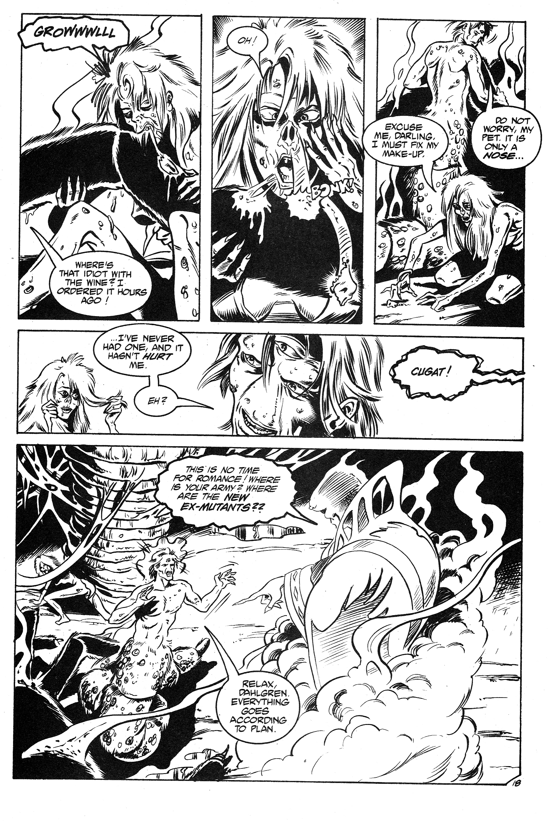 Read online Ex-Mutants: The Shattered Earth Chronicles comic -  Issue #8 - 20