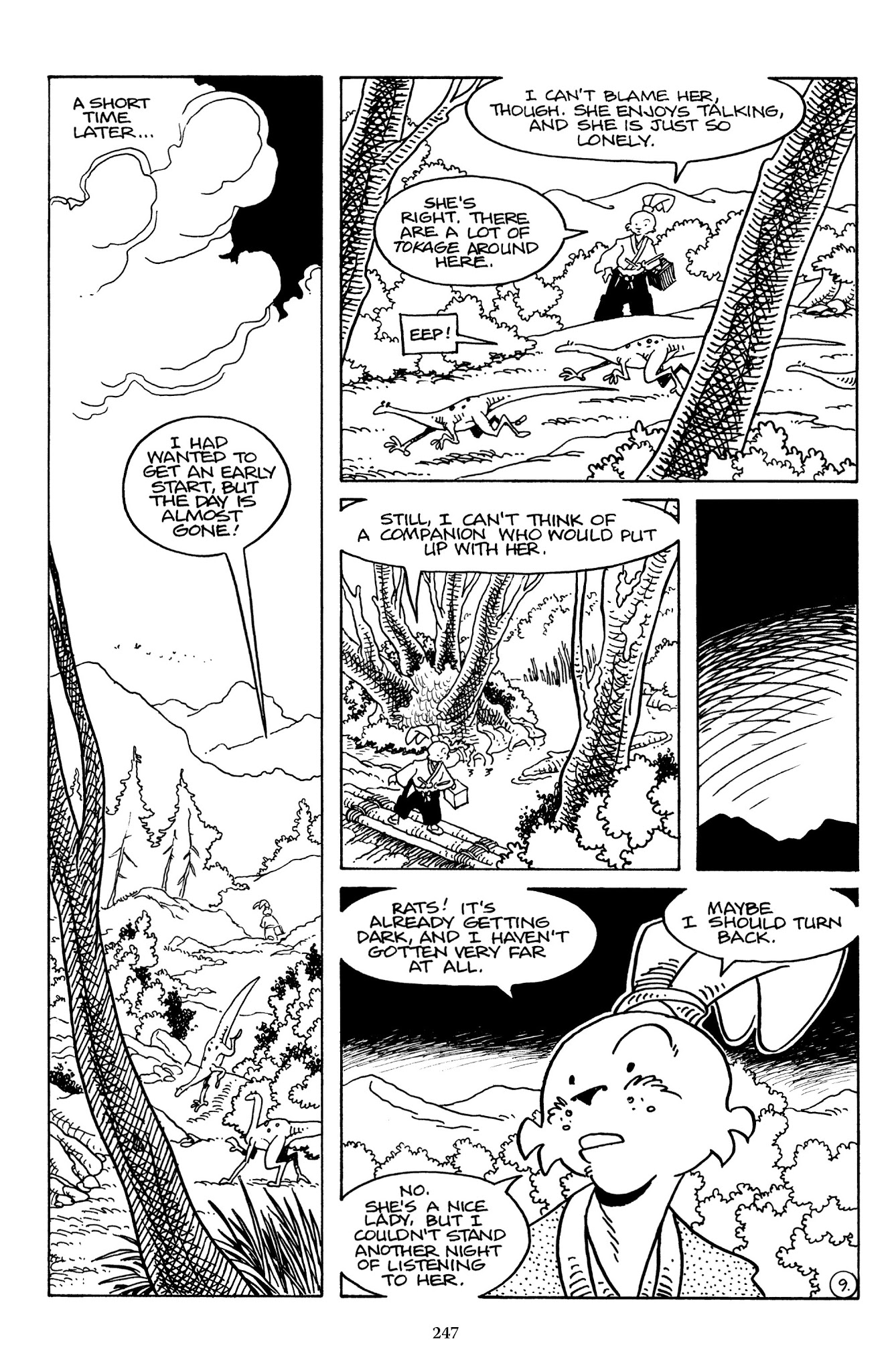 Read online The Usagi Yojimbo Saga comic -  Issue # TPB 7 - 242