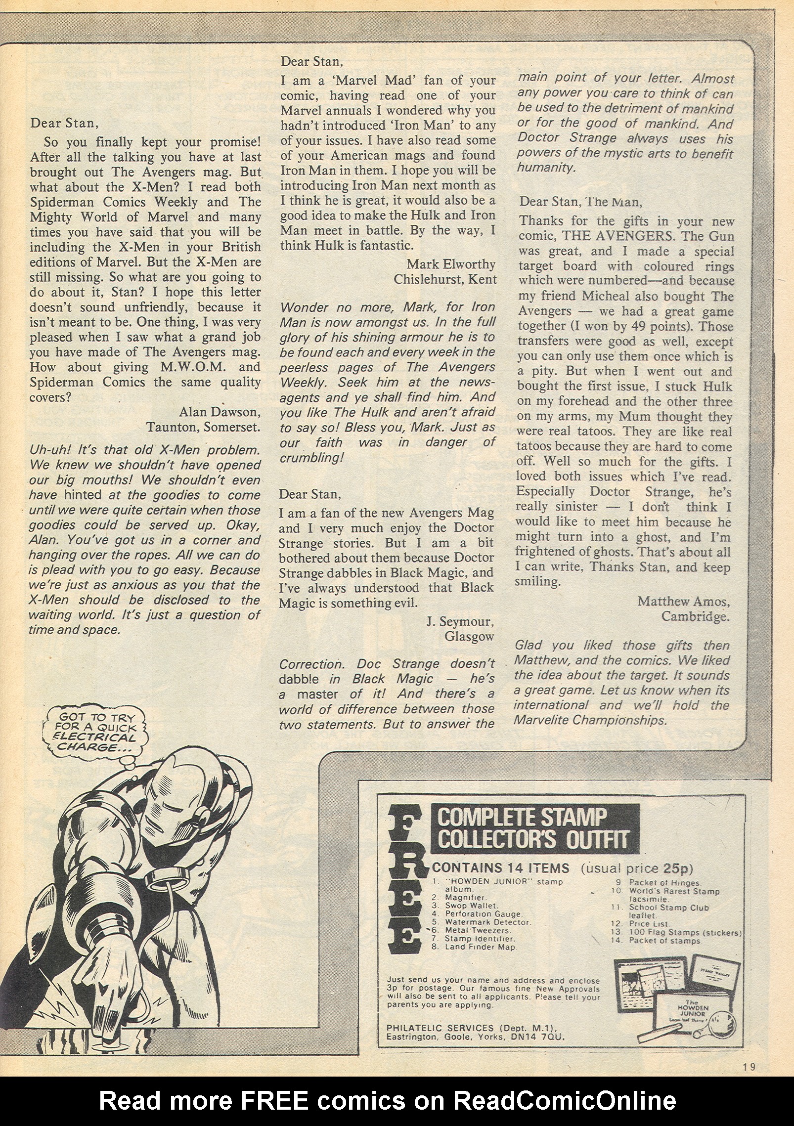 Read online The Avengers (1973) comic -  Issue #7 - 19