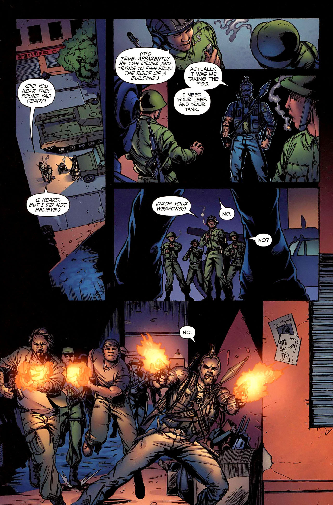 Read online Mercenaries comic -  Issue #3 - 8