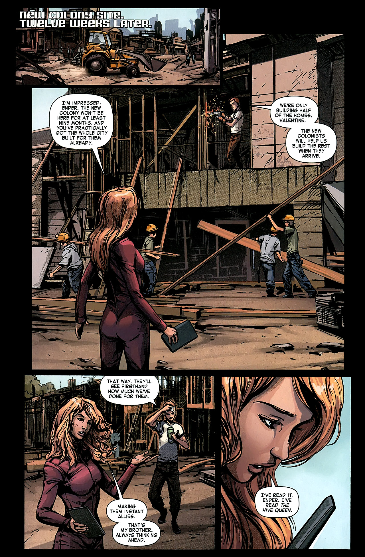 Read online Ender in Exile comic -  Issue #5 - 16