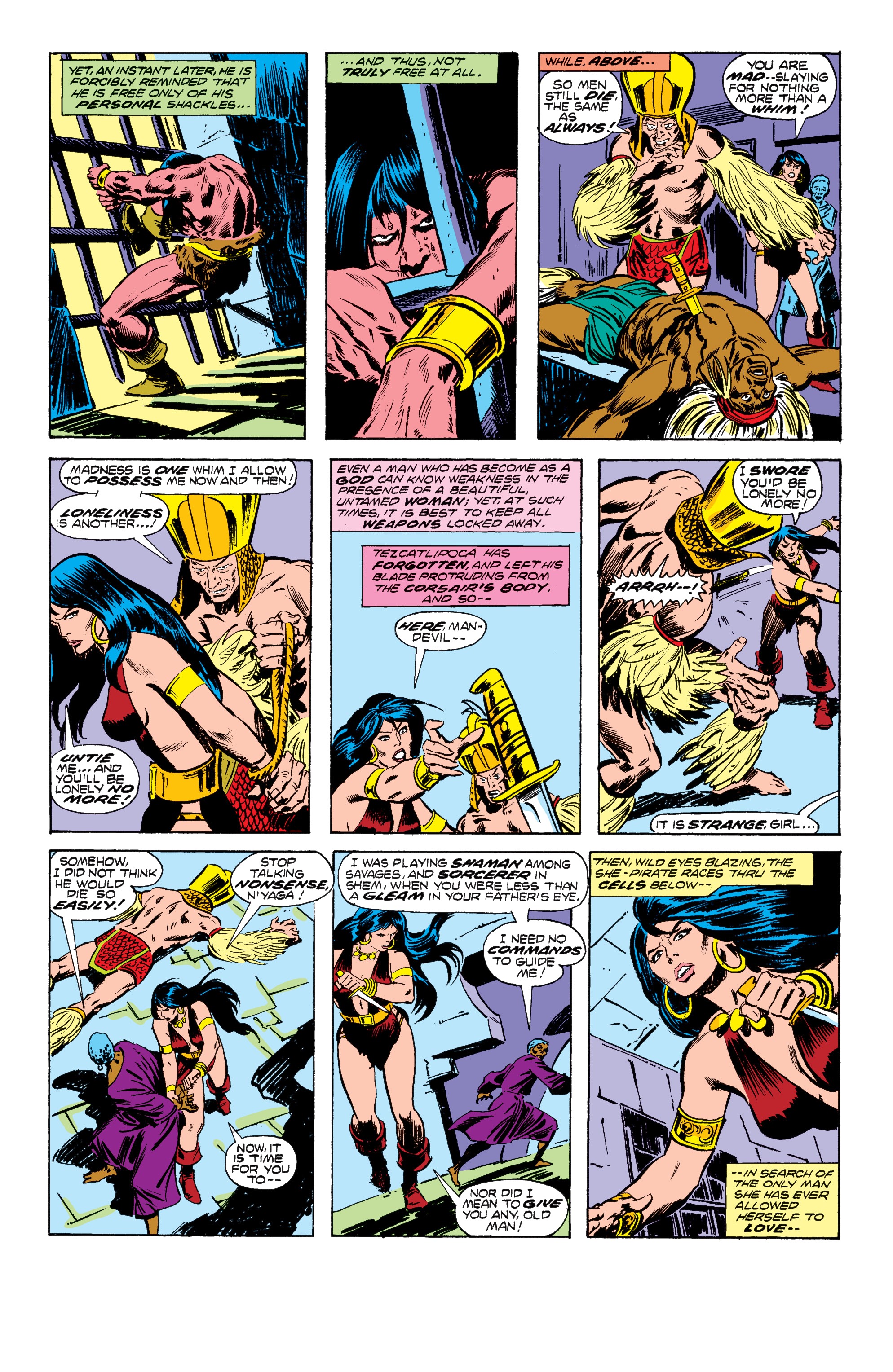 Read online Conan the Barbarian Epic Collection: The Original Marvel Years - Of Once and Future Kings comic -  Issue # TPB (Part 2) - 12