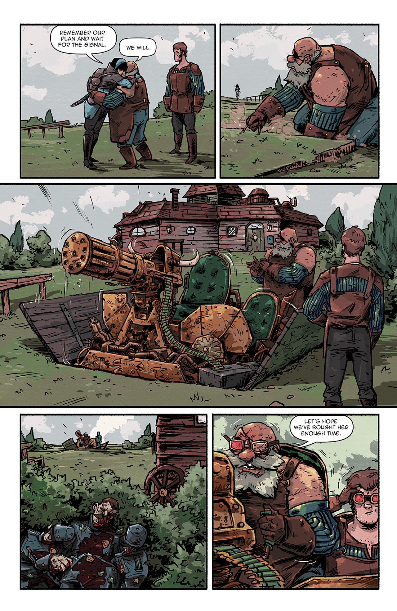 Read online Amala's Blade comic -  Issue #1 - 22