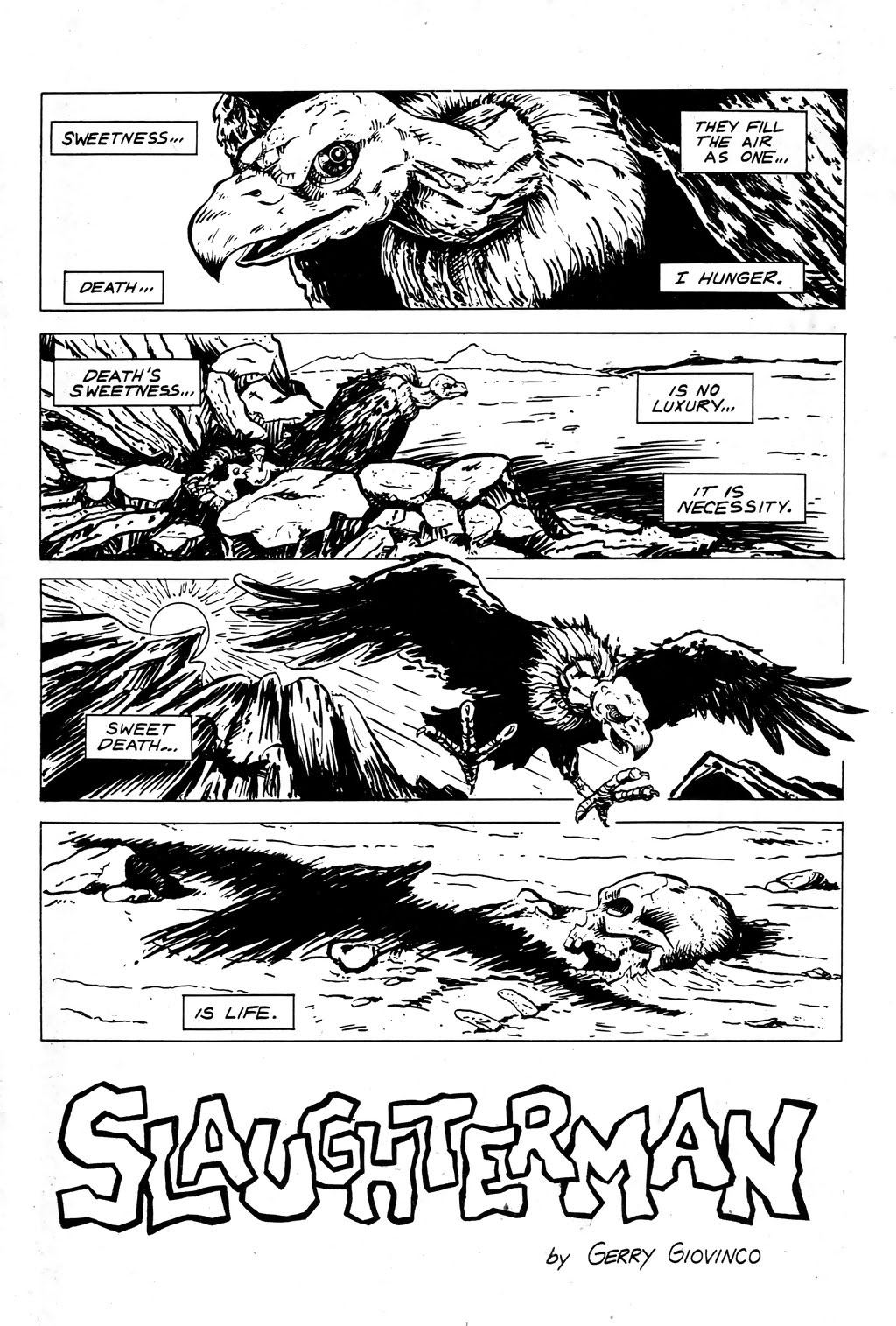 Read online Slaughterman comic -  Issue #1 - 3