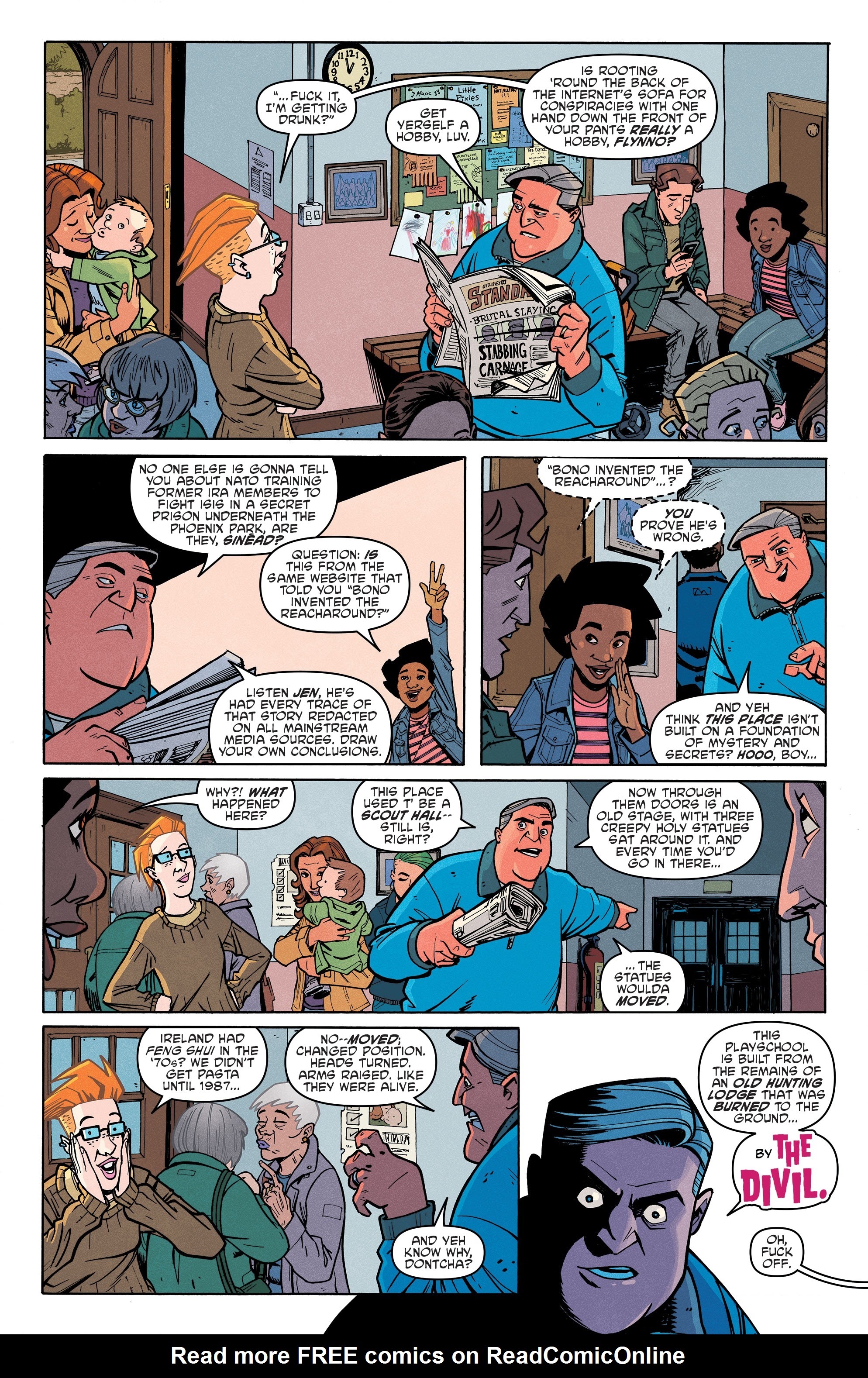 Read online Scarenthood comic -  Issue #1 - 4