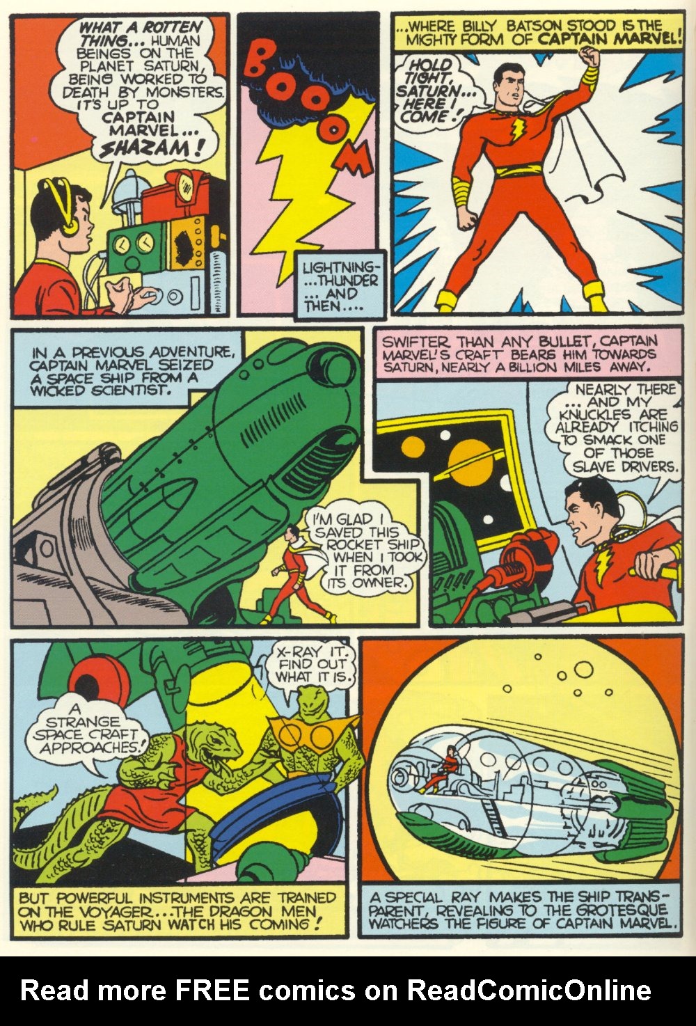 Read online Captain Marvel Adventures comic -  Issue #1 - 35