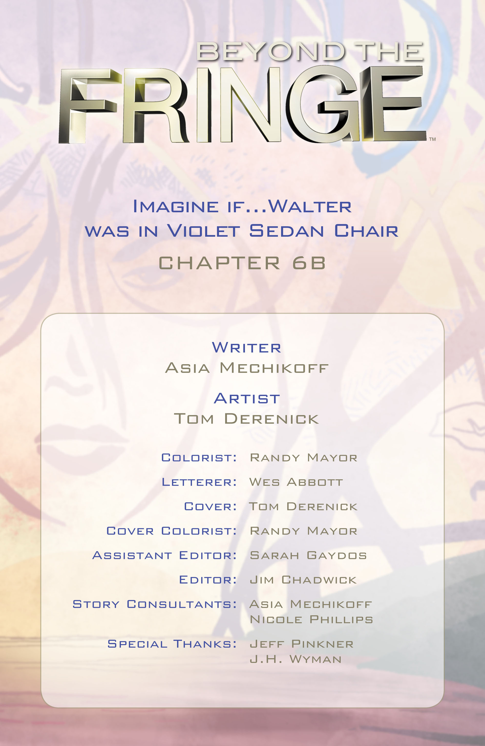 Read online Beyond The Fringe comic -  Issue #6B - 2