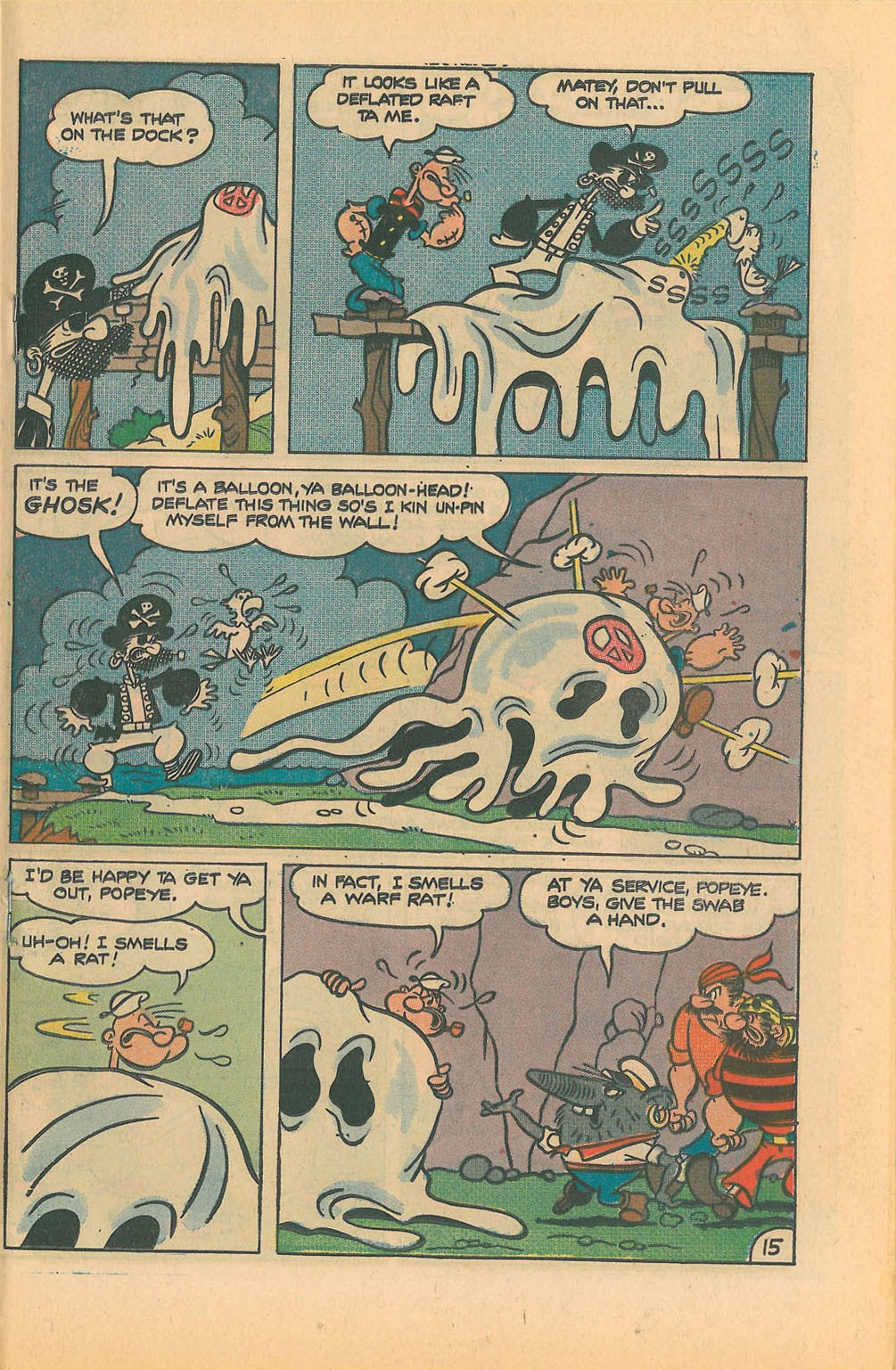 Read online Popeye (1948) comic -  Issue #124 - 19