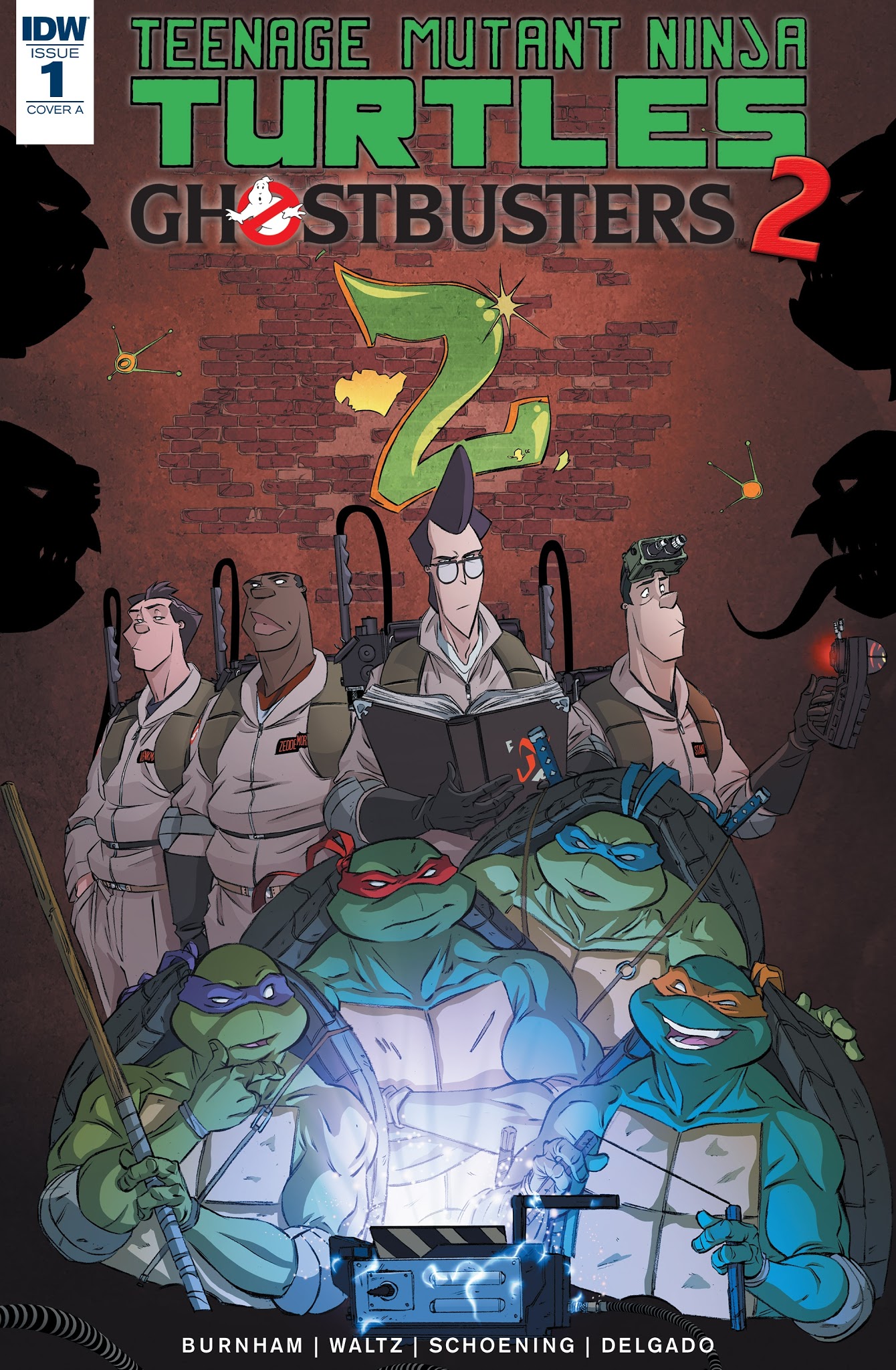 Read online Teenage Mutant Ninja Turtles/Ghostbusters 2 comic -  Issue #1 - 1