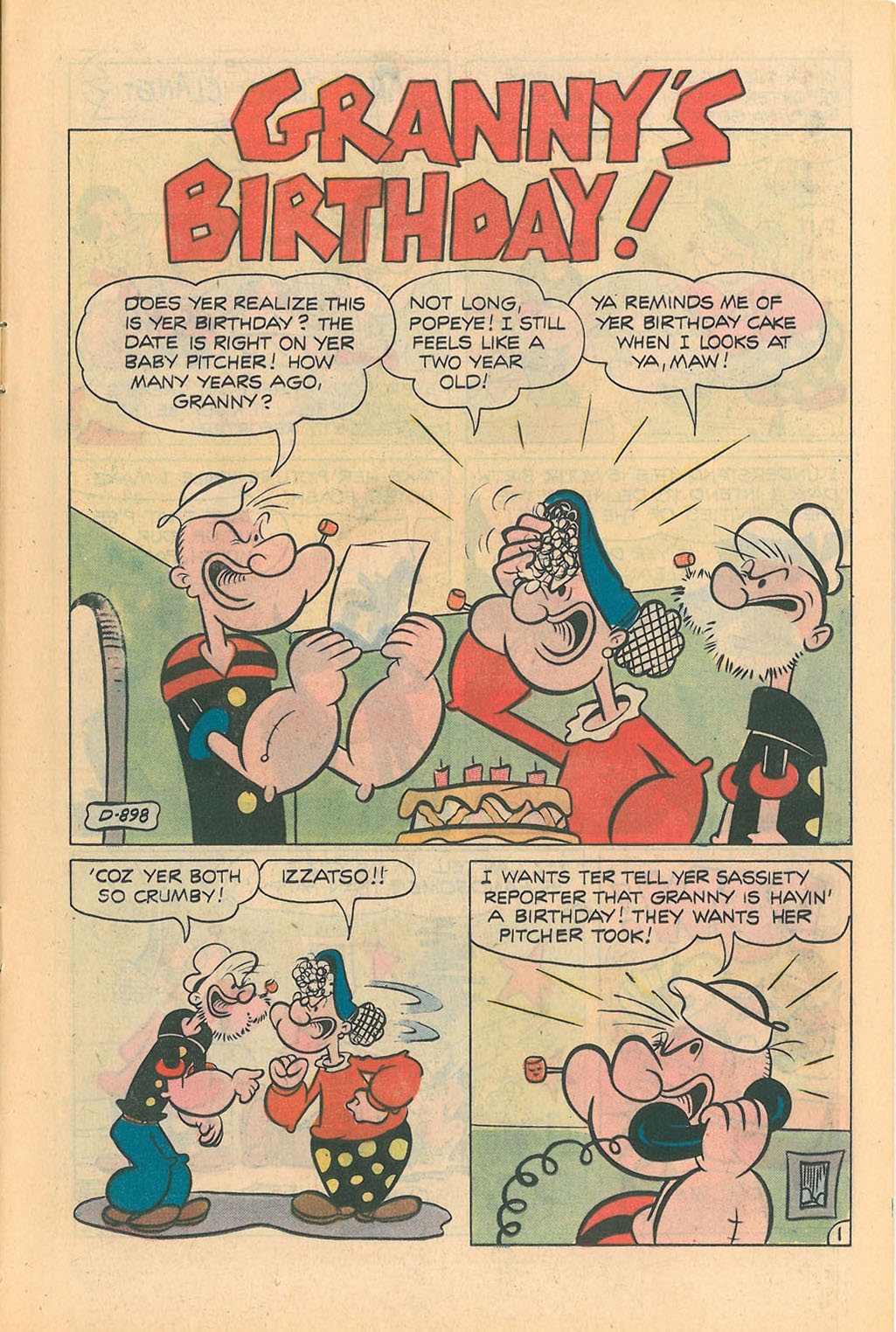 Read online Popeye (1948) comic -  Issue #106 - 11