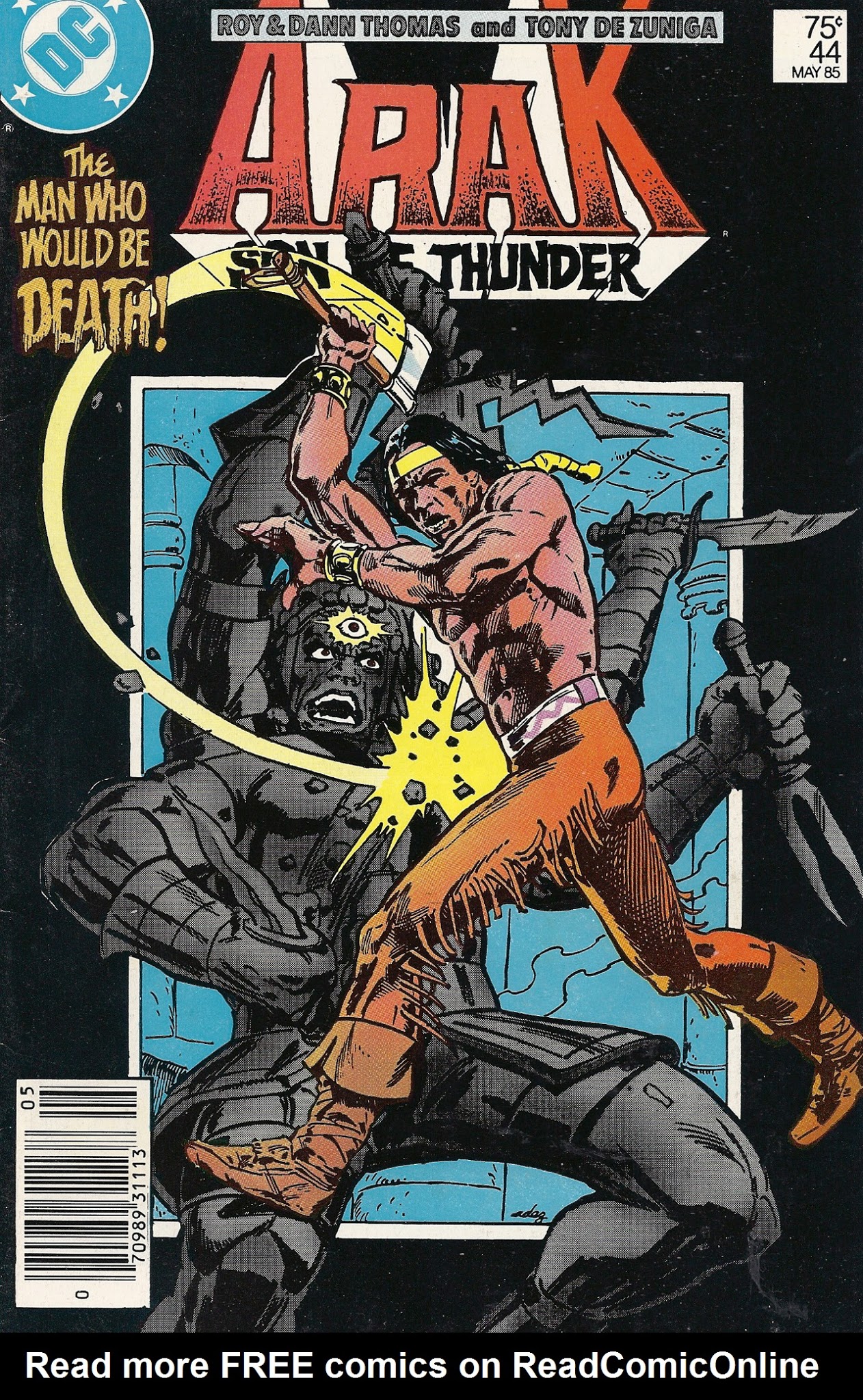 Read online Arak Son of Thunder comic -  Issue #44 - 1