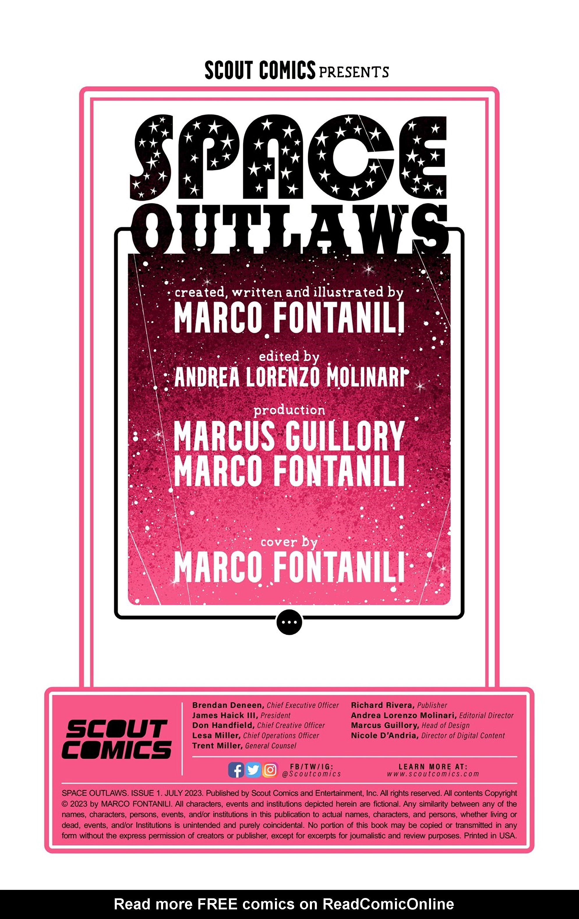 Read online Space Outlaws comic -  Issue #1 - 2