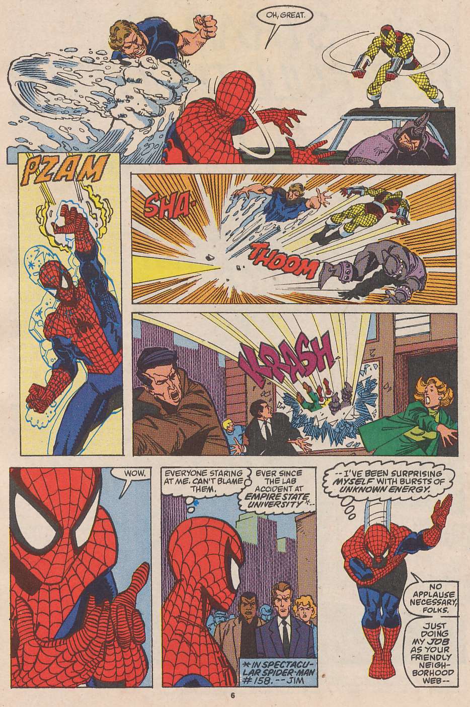 Read online The Spectacular Spider-Man (1976) comic -  Issue #160 - 6