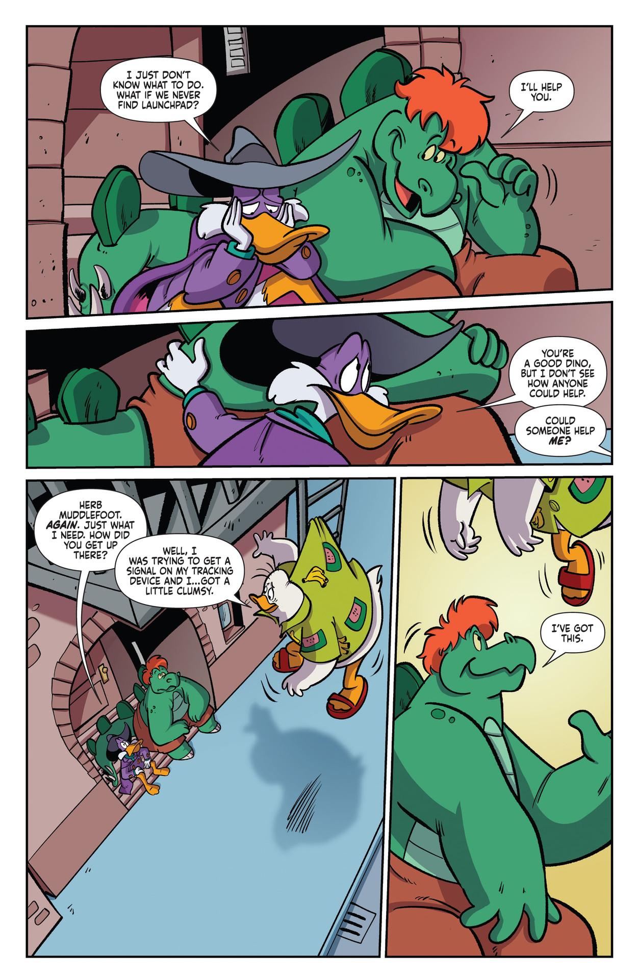 Read online Disney Darkwing Duck comic -  Issue #9 - 25