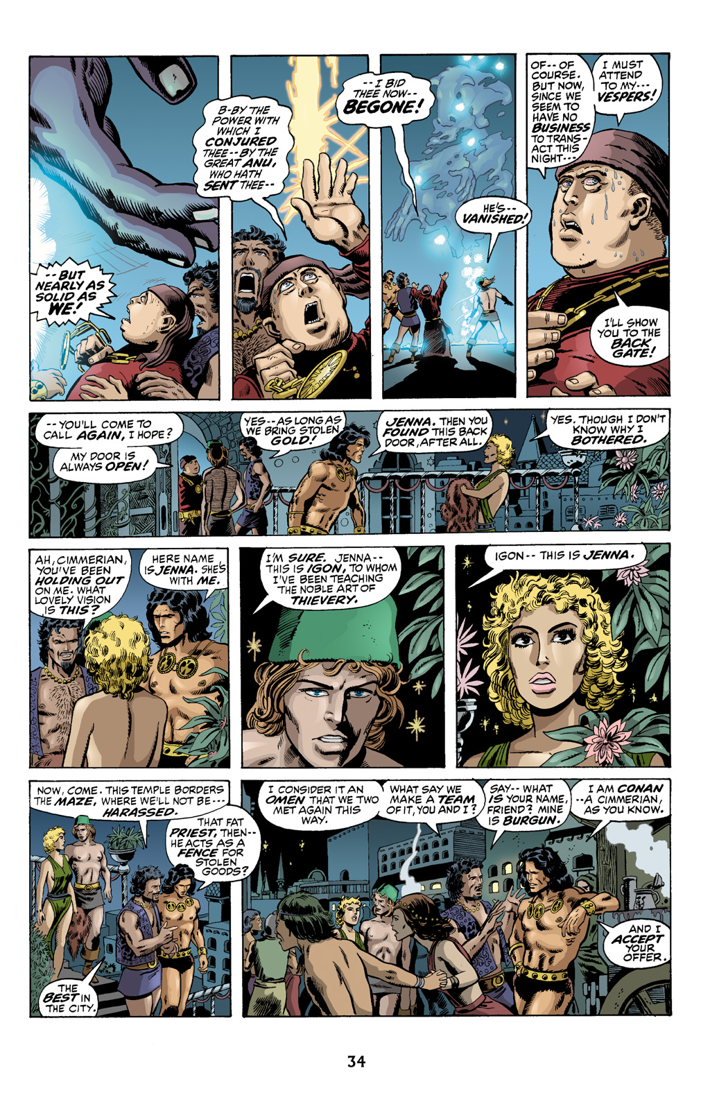 Read online The Chronicles of Conan comic -  Issue # TPB 2 (Part 1) - 35