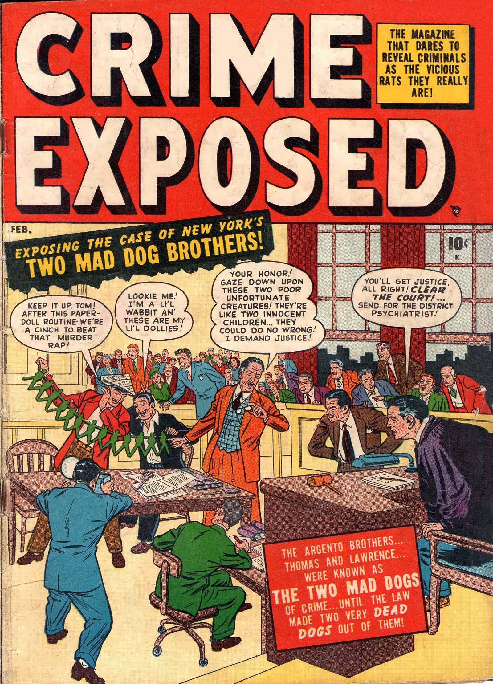 Read online Crime Exposed (1950) comic -  Issue #2 - 1