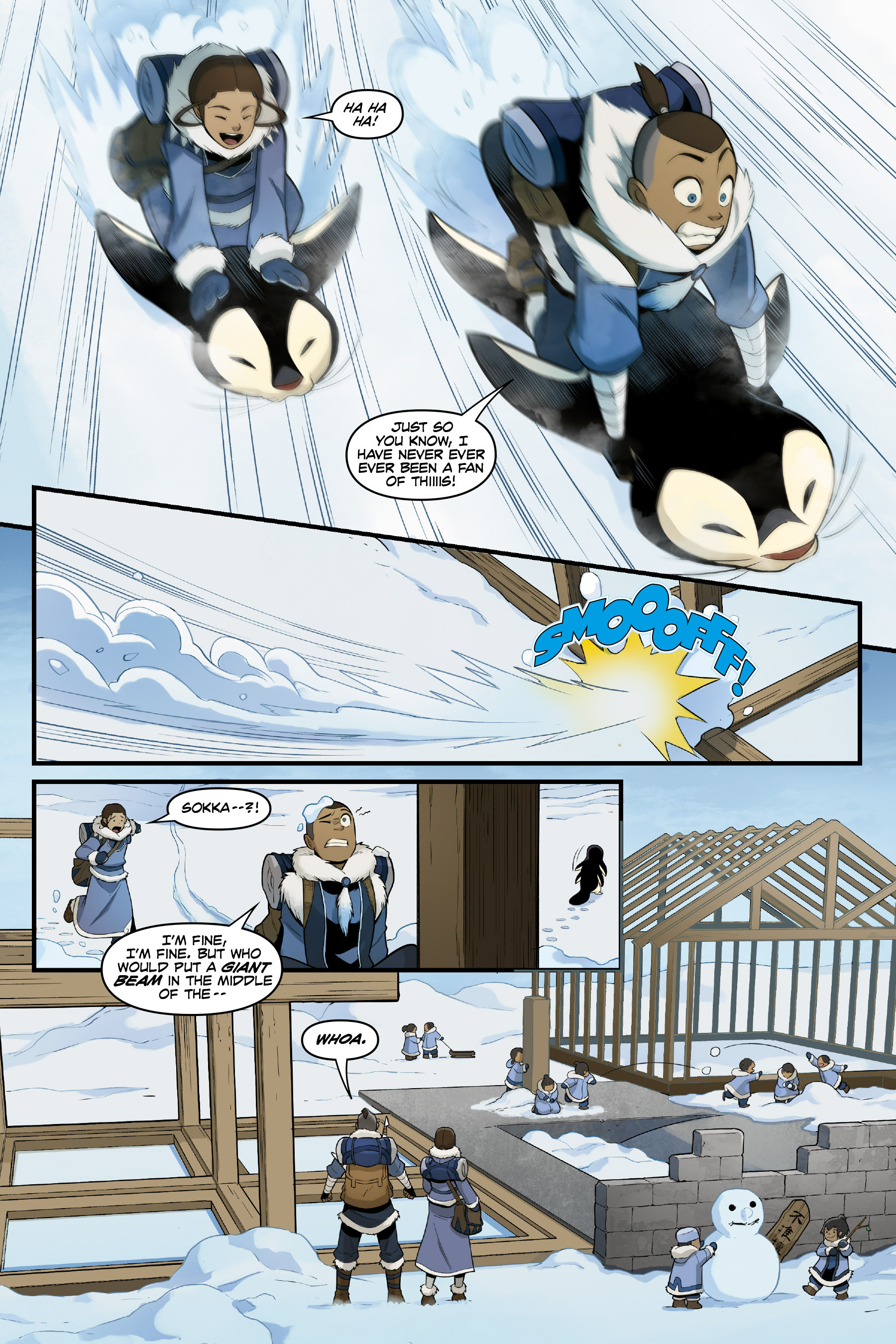 Read online Nickelodeon Avatar: The Last Airbender - North and South comic -  Issue #1 - 13