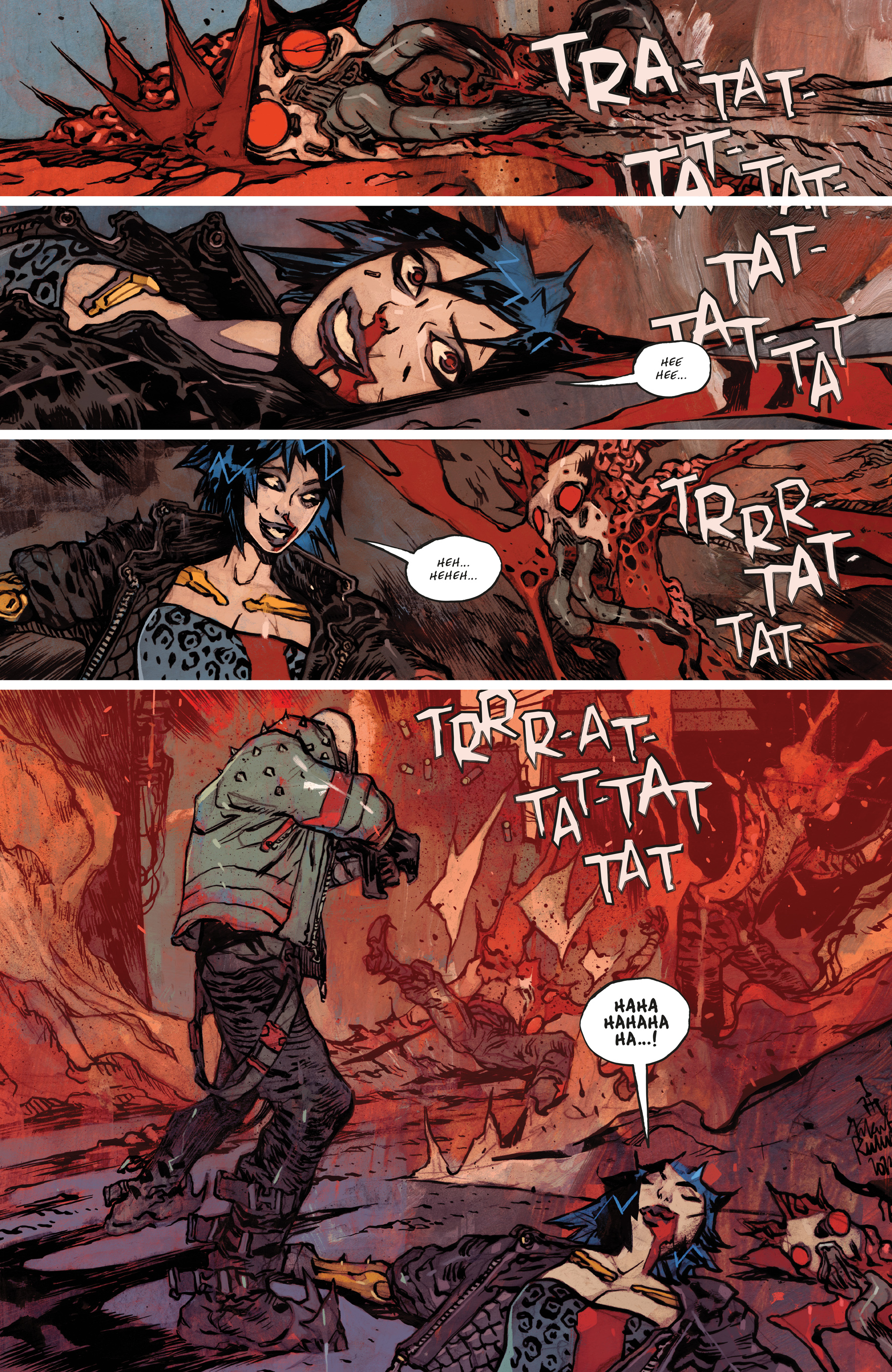 Read online Cyberpunk 2077: XOXO comic -  Issue #2 - 8